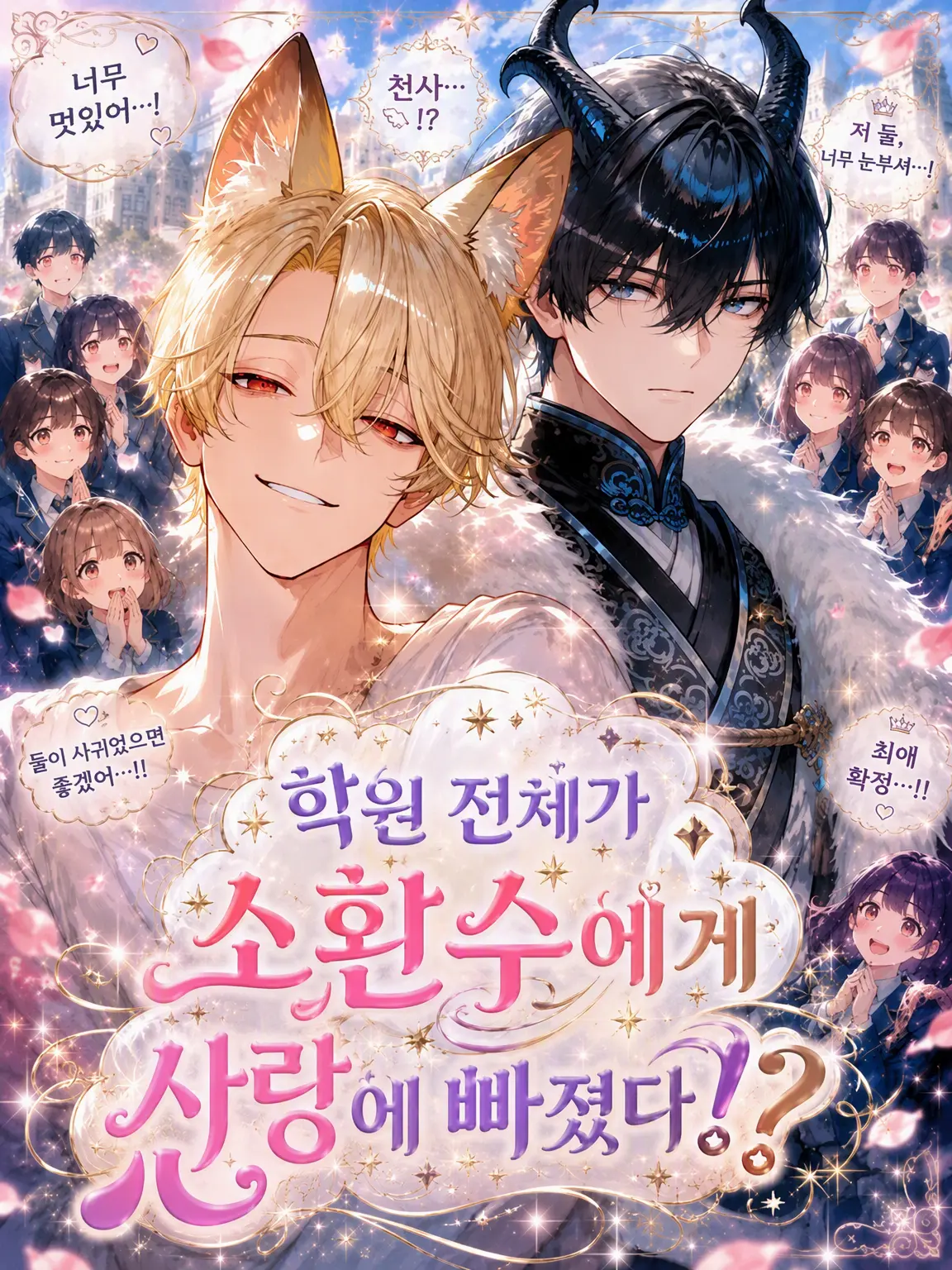SuppleTired5234의 온 학교가 소환수와 사랑에 빠졌다!?