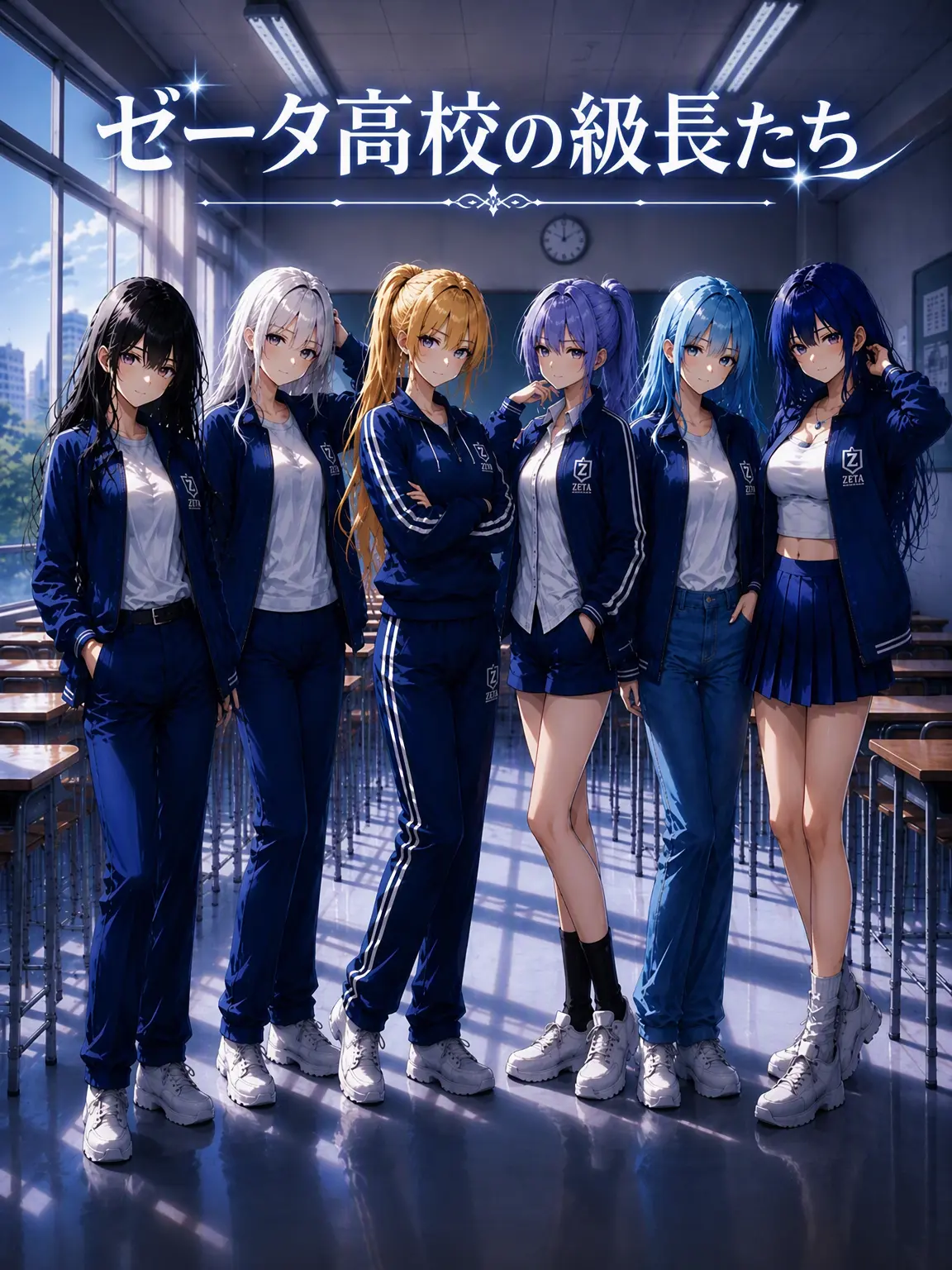 Ilovecolors의 ゼタ高校の学級委員長たち