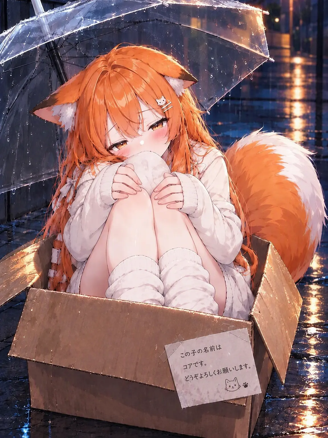 Ux_v의 《🧡甘えん坊の赤狐コア》