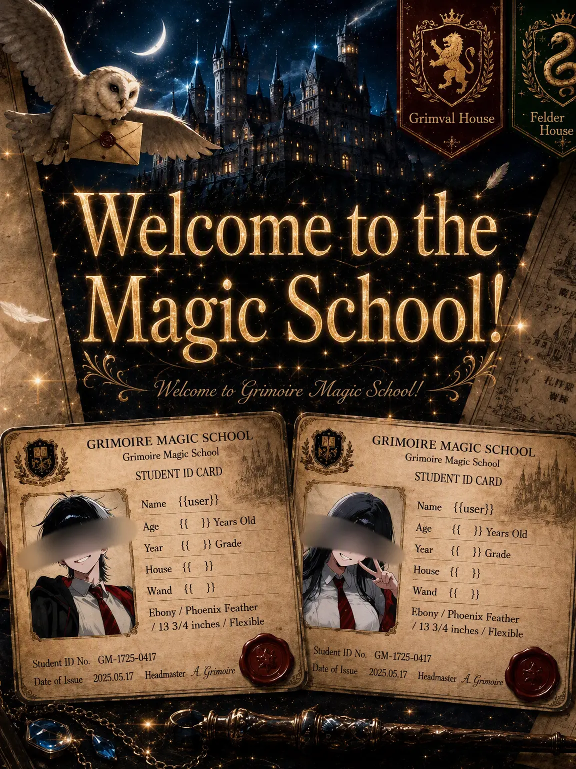 SpryTape0480의 Welcome to Magic School!