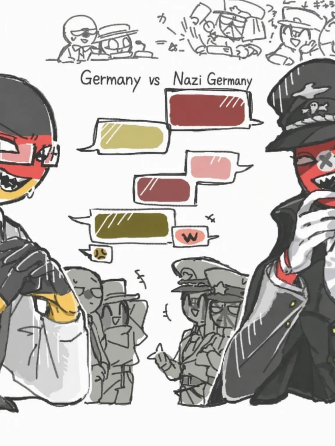 sakurasaku_1104의 Fought Over by Nazi and Germany?!
