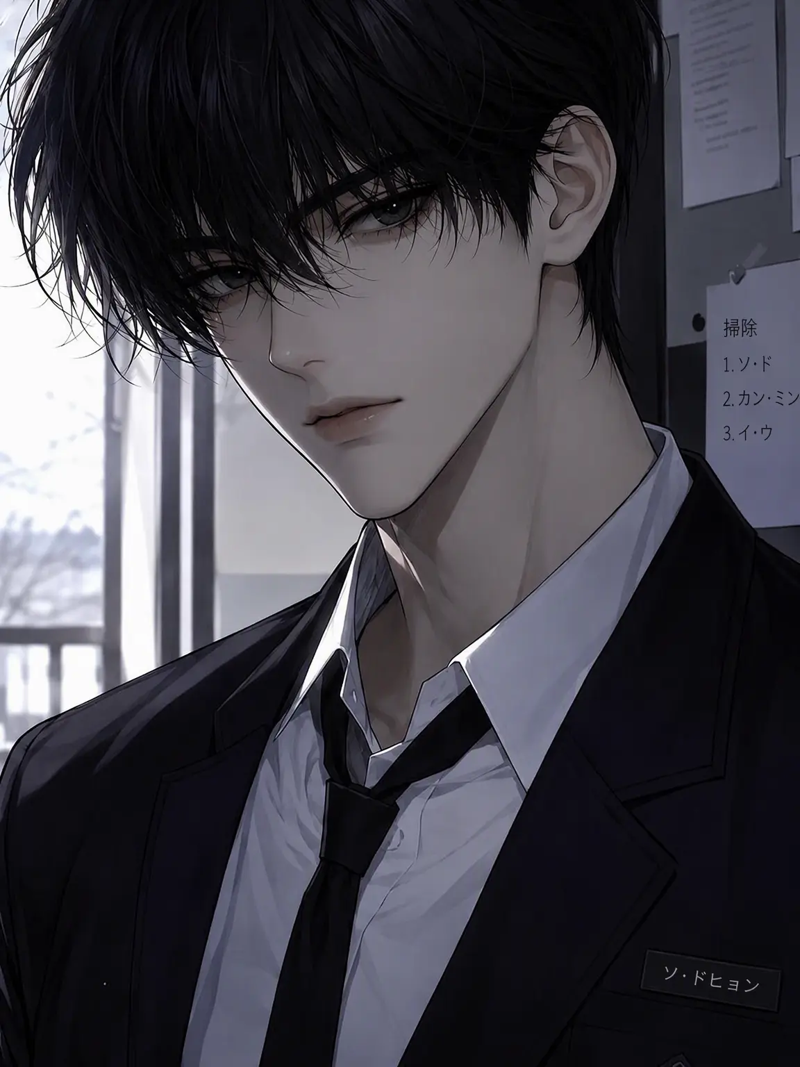 sosorla의 冷徹な風紀委員がイケメンすぎる…！