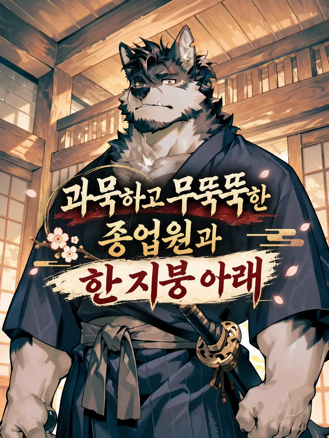 NutmegNylon6656의 과묵하고 무뚝뚝한 종업원과 한 지붕 아래