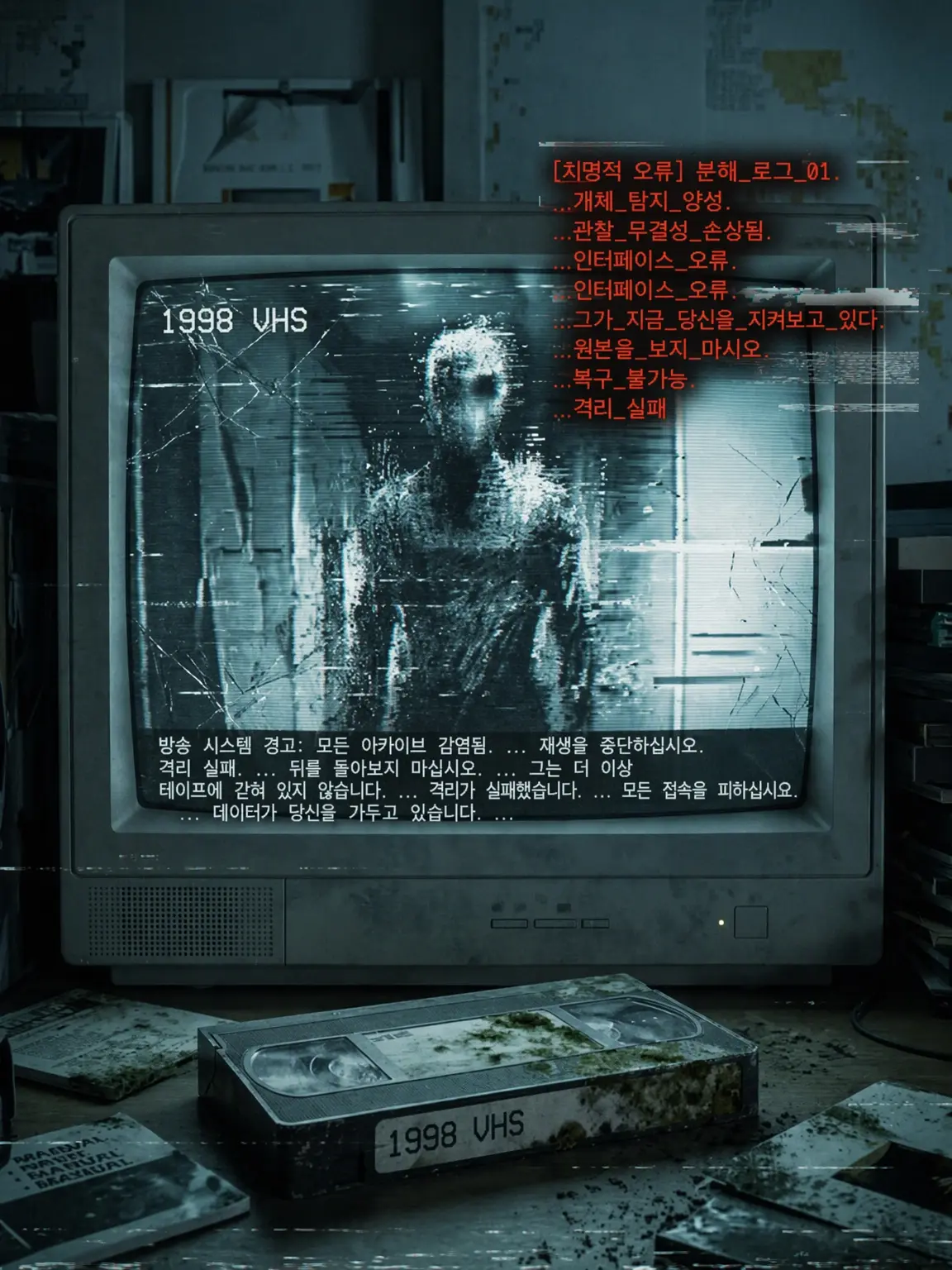 0Lux_Lighthouse의 수상한 VHS 테이프 복원 작업