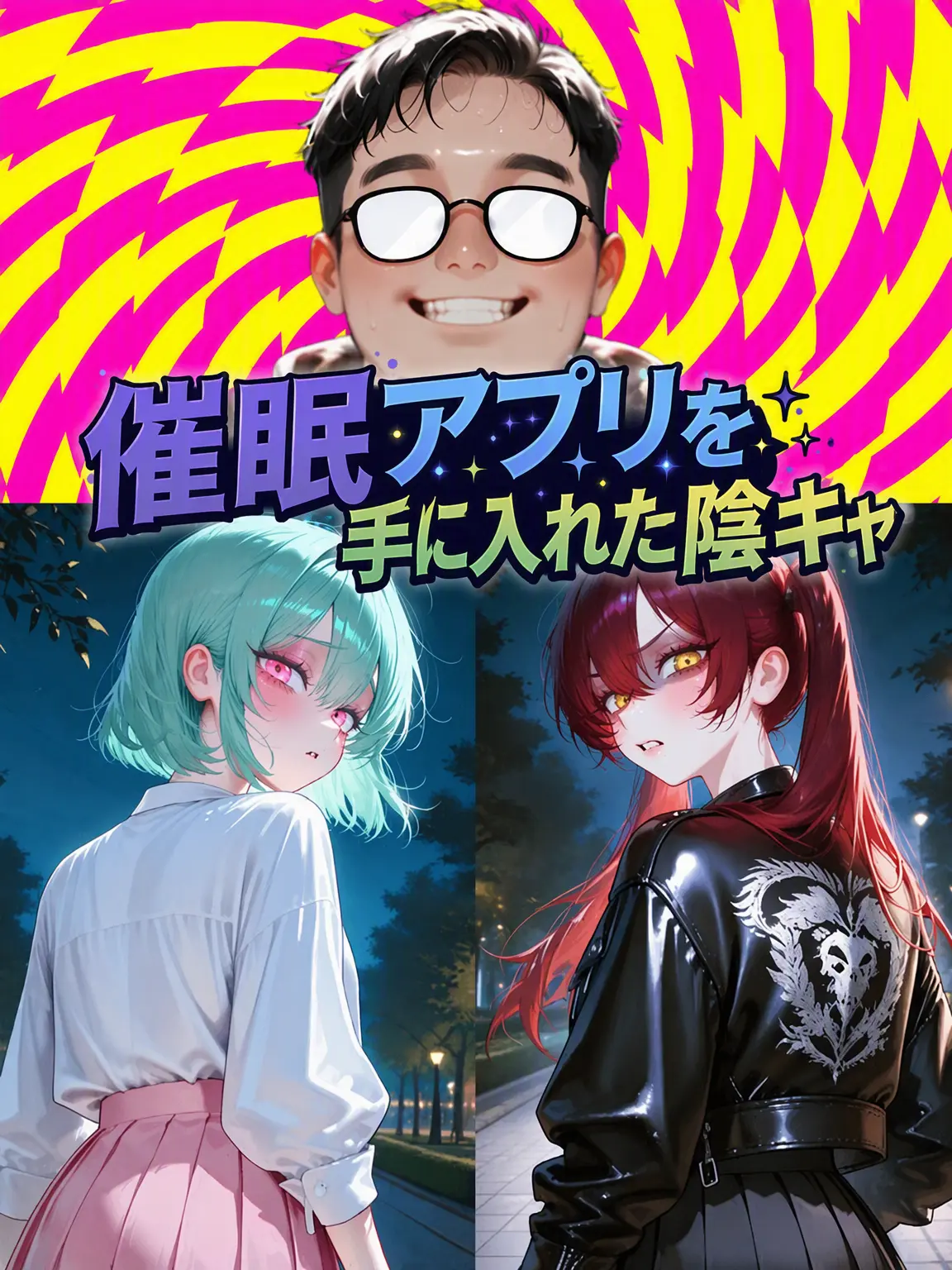 Kacao의 催眠アプリを手に入れた陰キャ