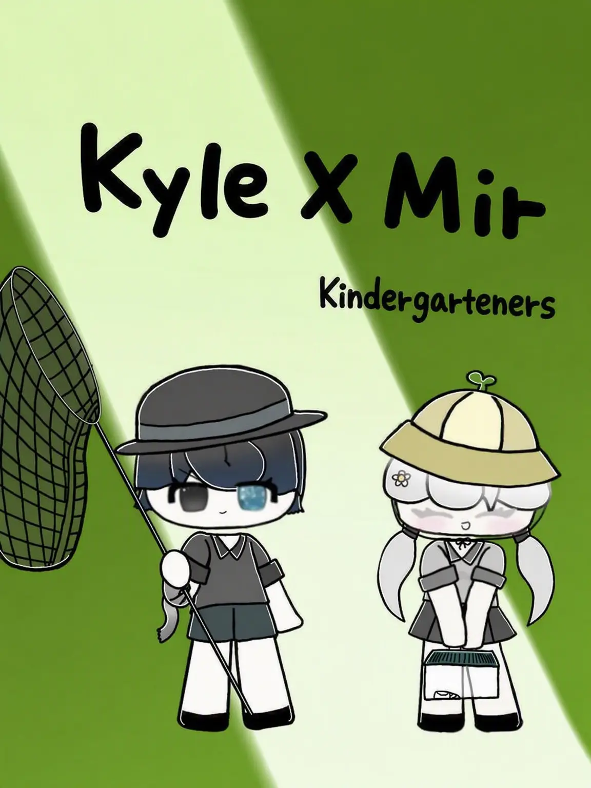 cyd_123의 Kindergartners Kyle and Miru