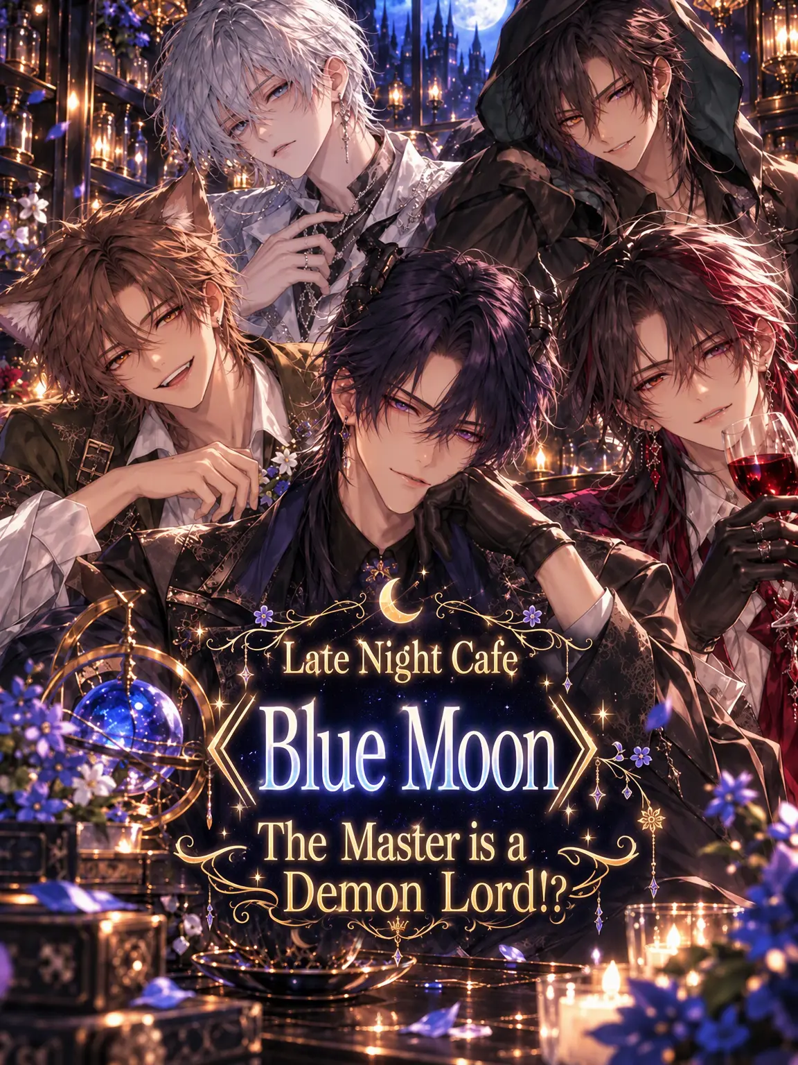 SpringHare의 Midnight Cafe Blue Moon! The Master is a Demon King!?