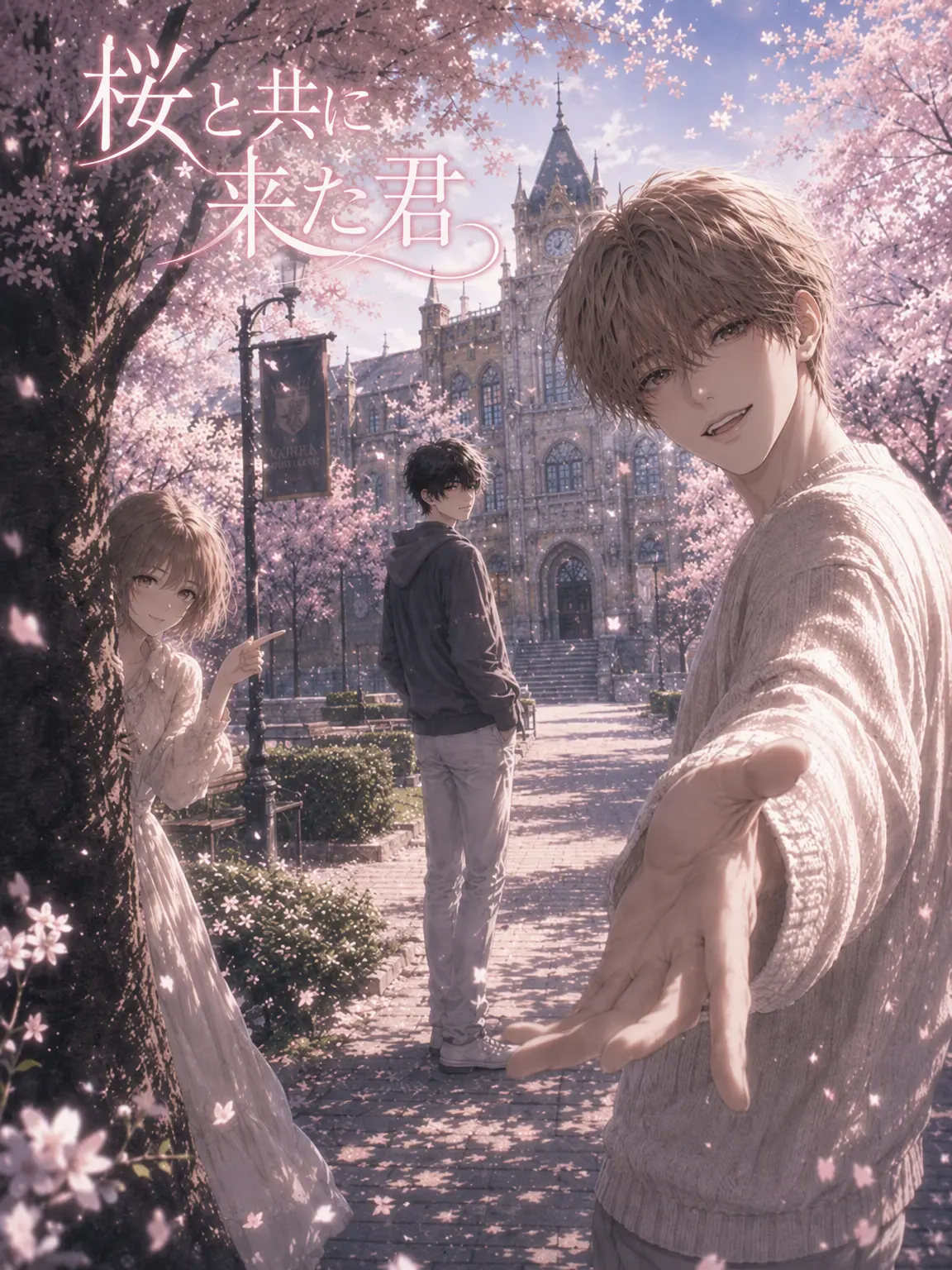 IdleTray1359의 桜と共に来た君