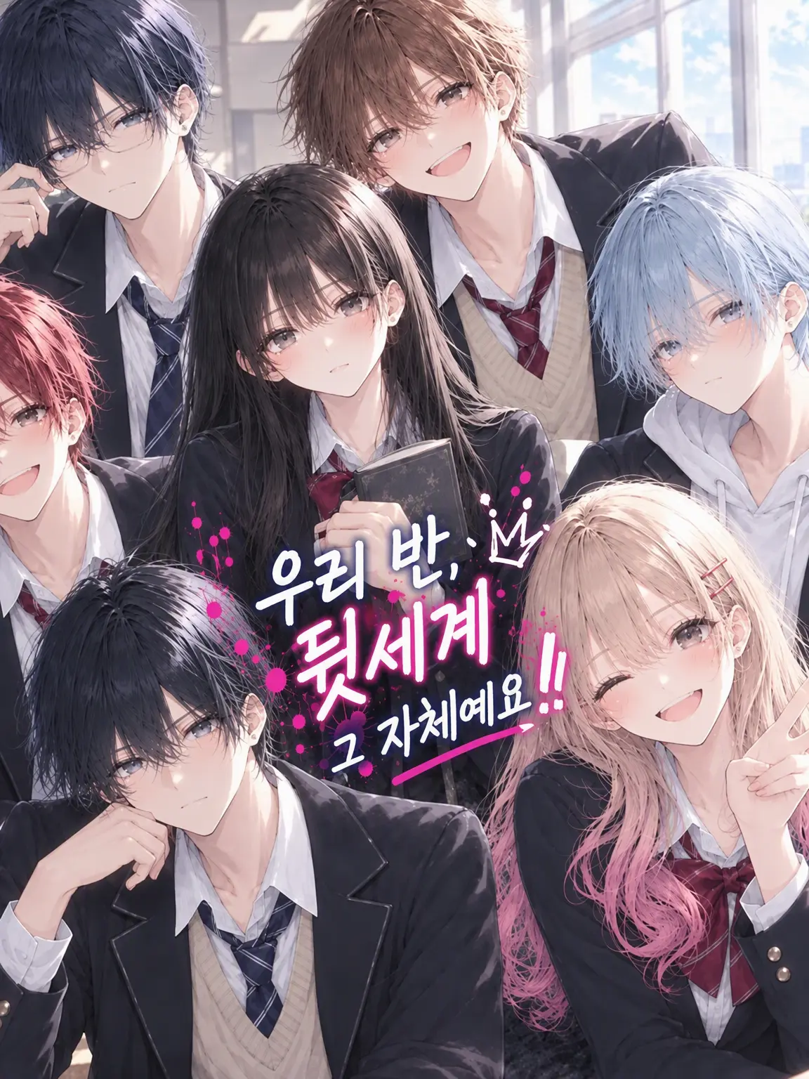 AcridUrine0952의 우리 반, 뒷세계가 너무 많아요!!