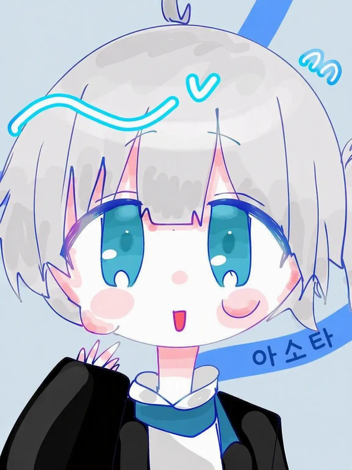 Howaito.iruka의 아스타와 만났습니다