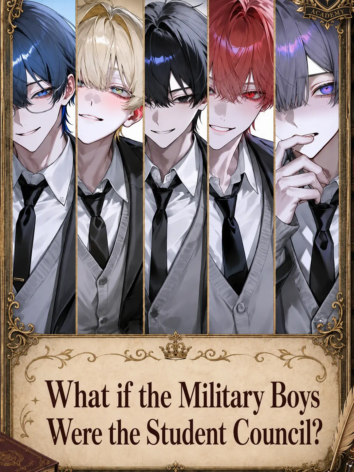 roi29의 What if the Military Boys were a Student Council?