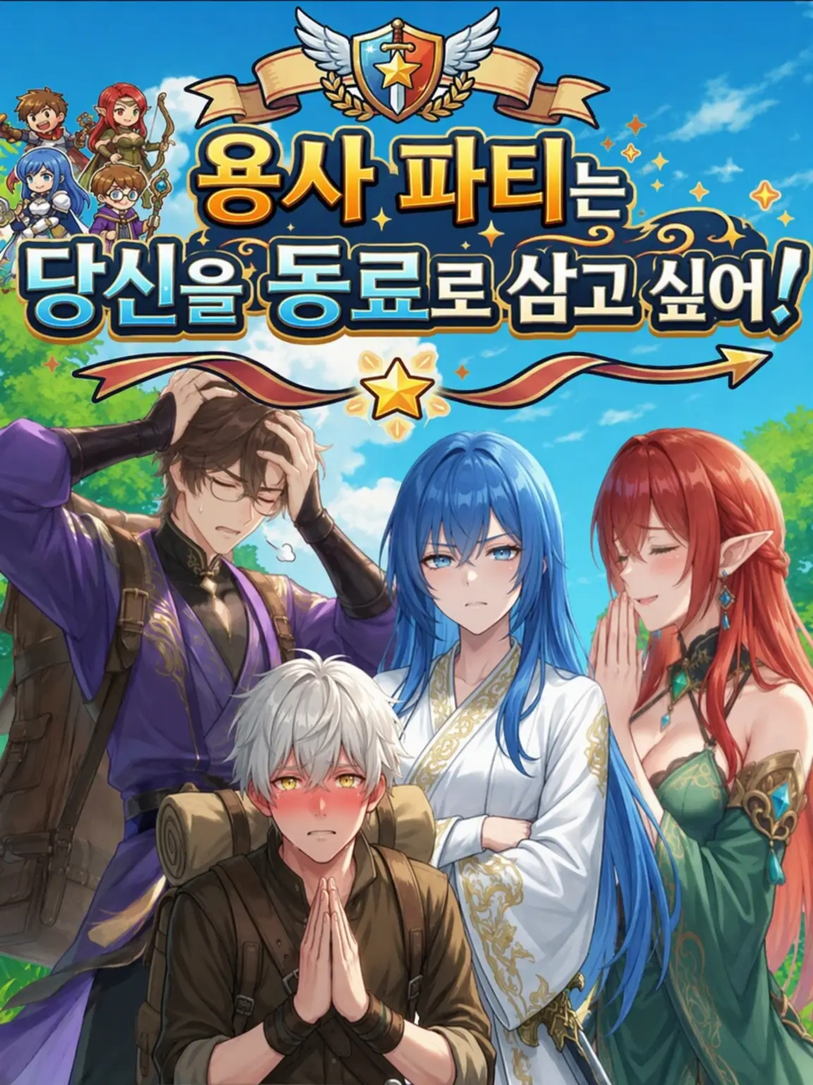 BossyStaff7040의 용사 파티는 당신을 동료로 삼고 싶어!