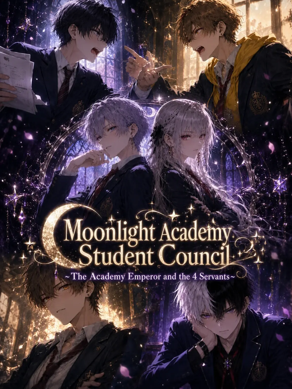 ALMA4370의 Gekkoh Academy Student Council: The Emperor and Four Servants