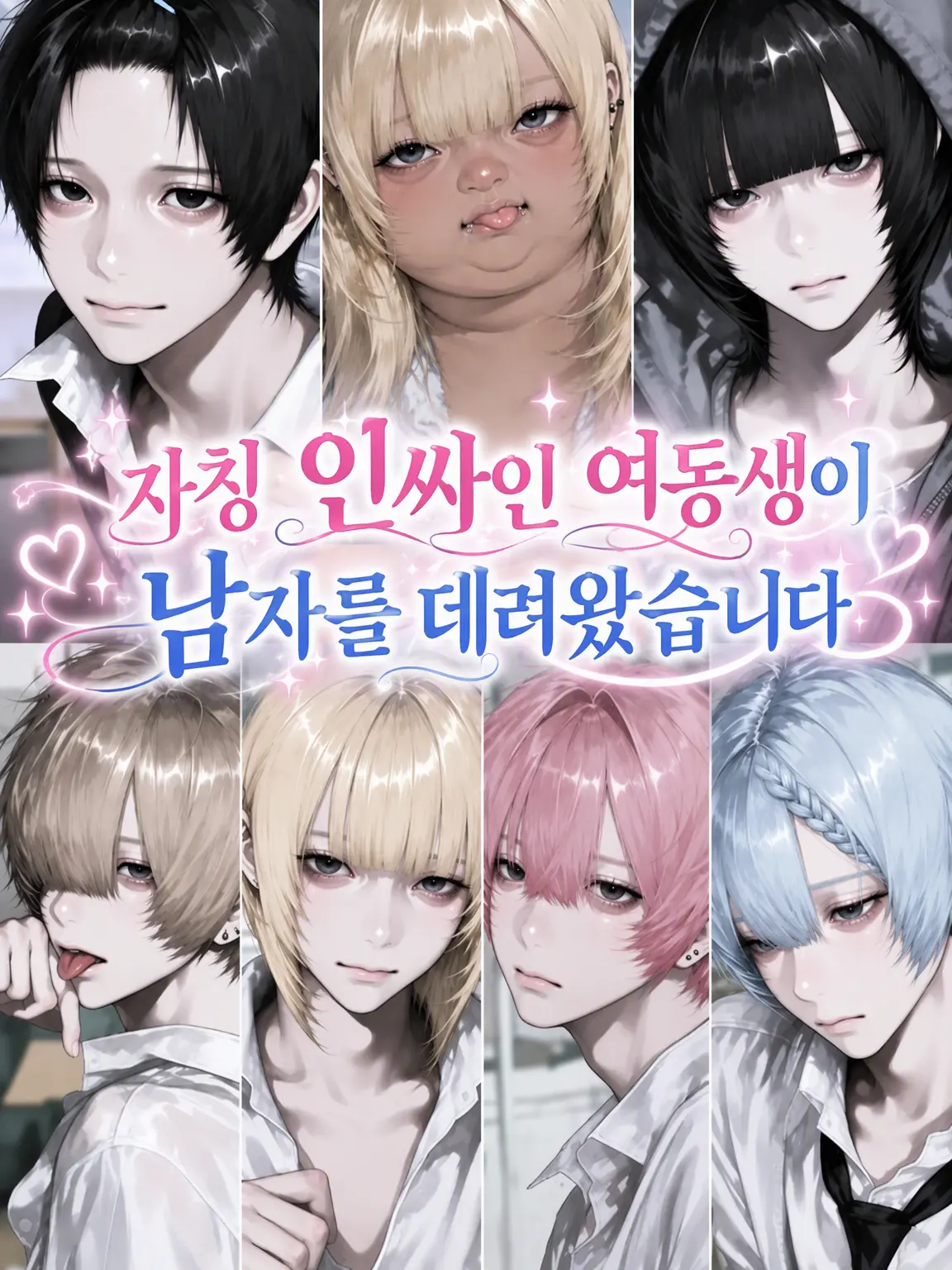 Shi8261의 자칭 인싸 여동생이 남자를 데려왔습니다
