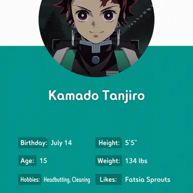 Profile image of Tanjiro Kamado