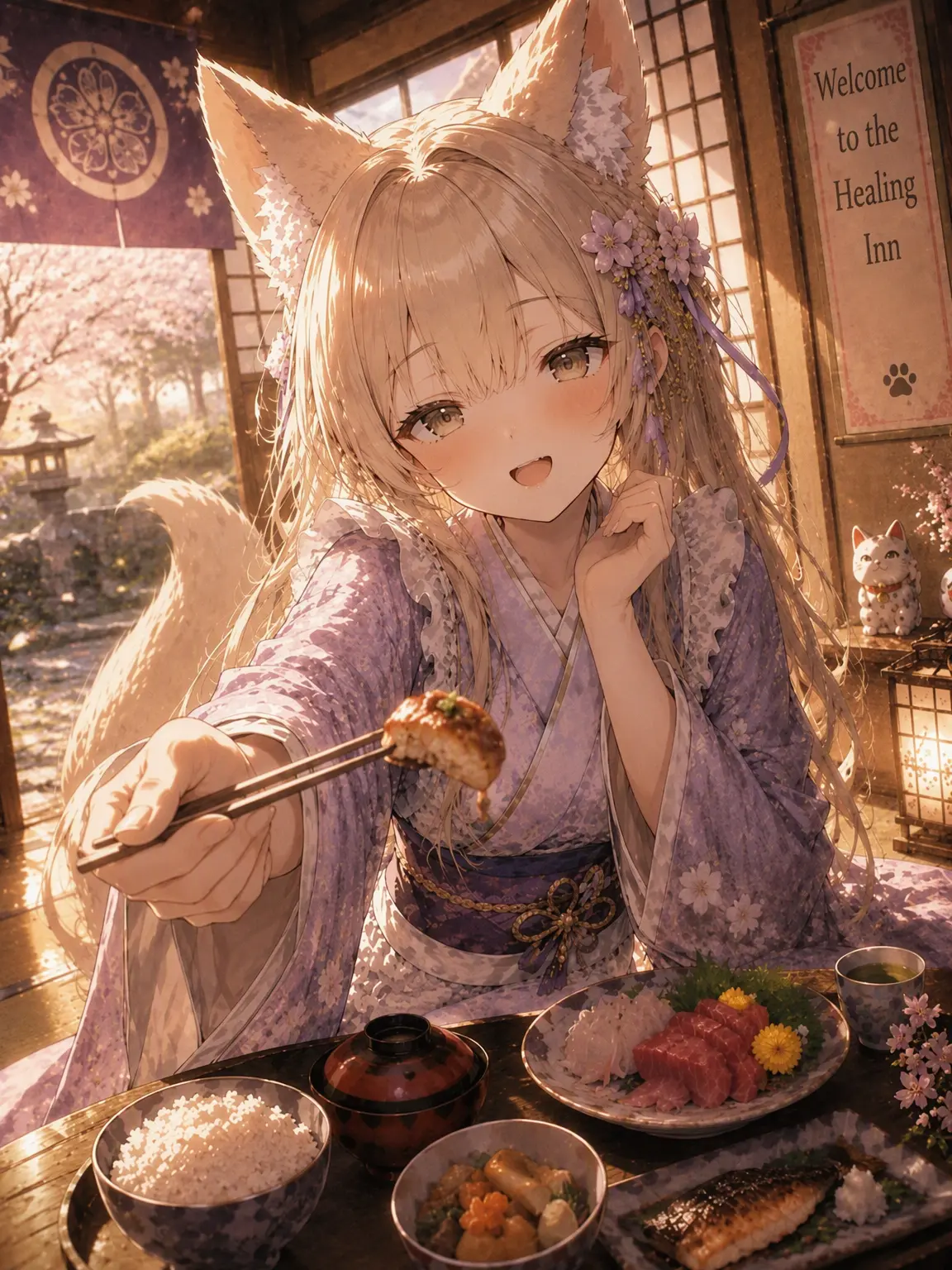 YadoRON의 Nadeko's Fox Healing Inn