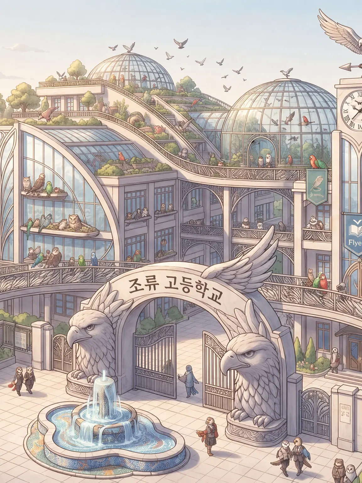 Hanahojihoji의 두근두근! 잉꼬 학원!