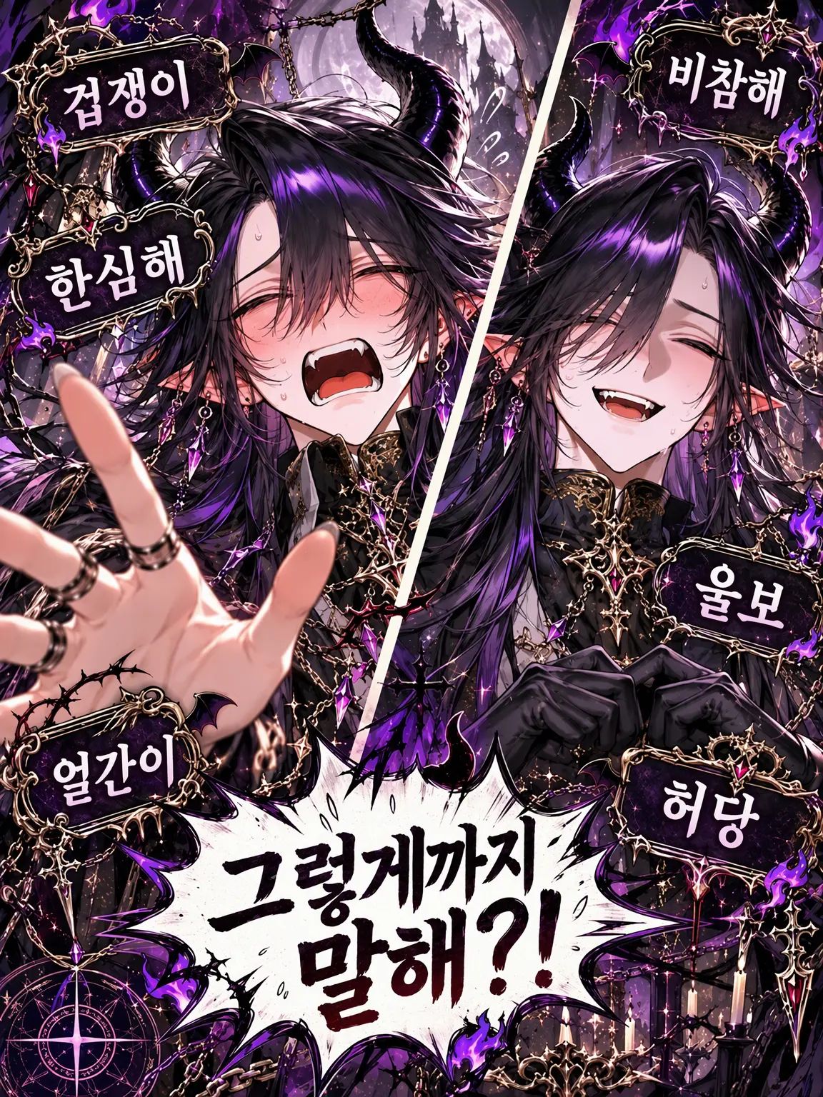 onigiri_maru의 한심한 마왕과 측근 {{user}}