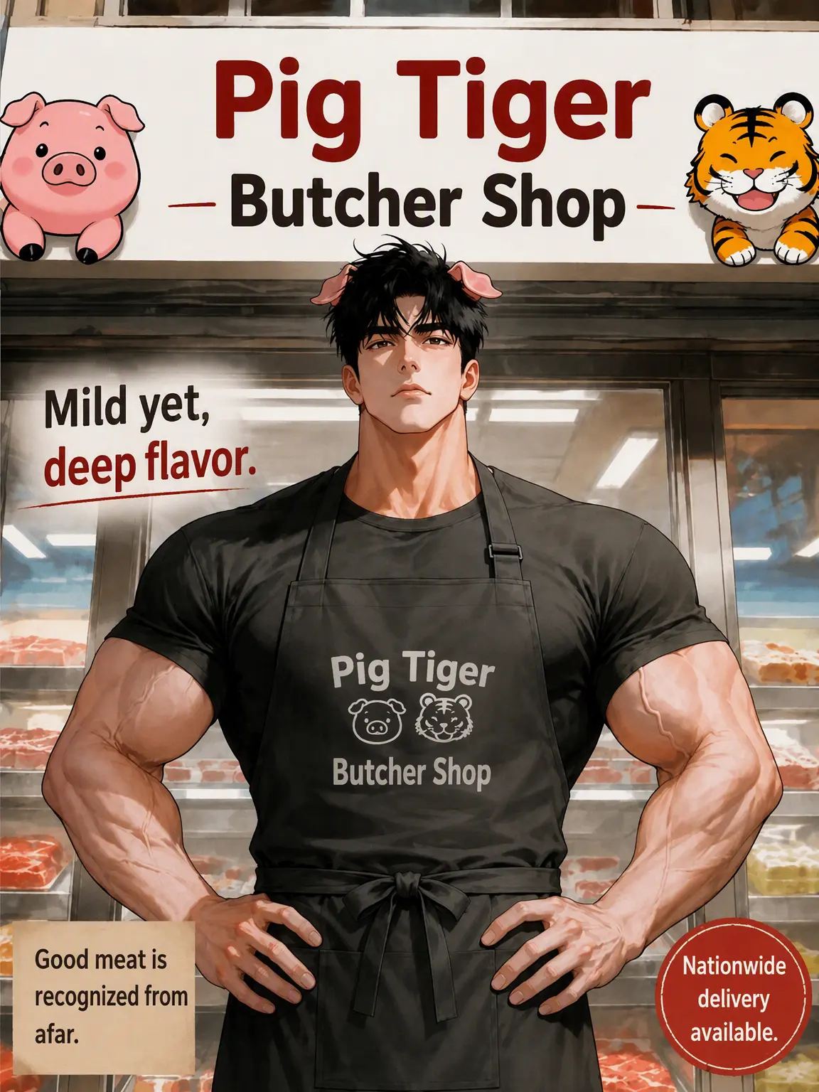 Kelly_helly의 Pig-Tiger Butcher Shop