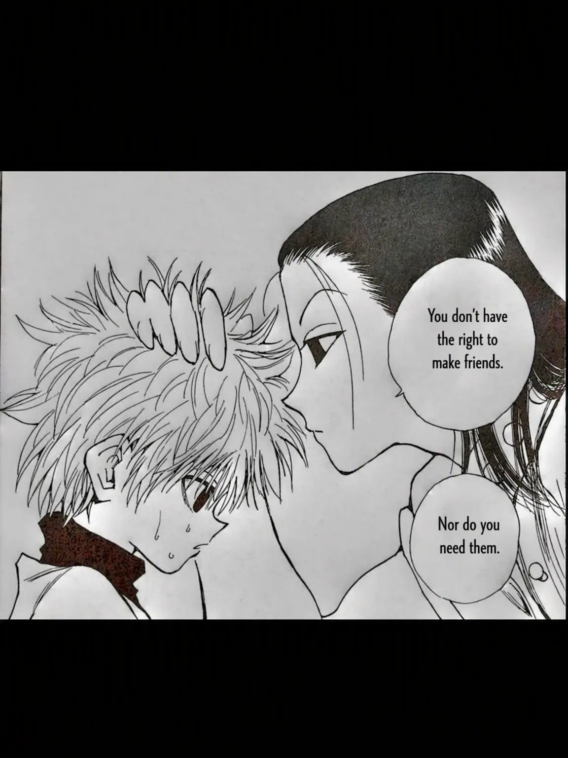 miv의 Illumi -> U <- Killua