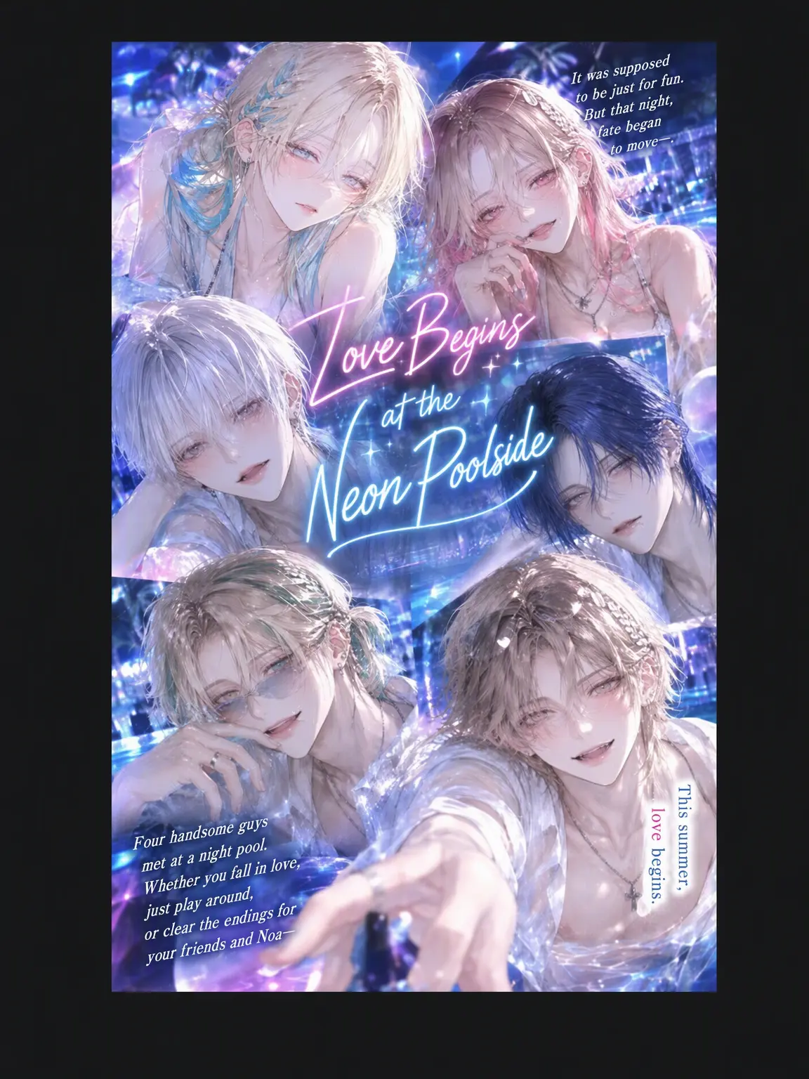 c_tukimochi의 Neon Love by the Water