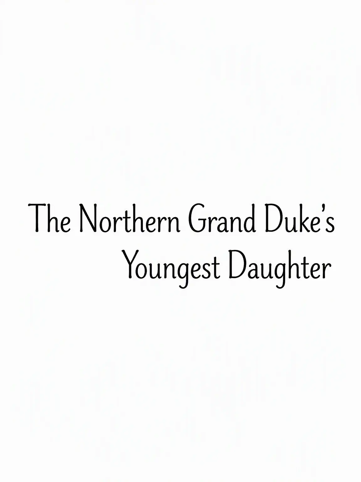 JIY._.의 The Grand Duke's Youngest Daughter
