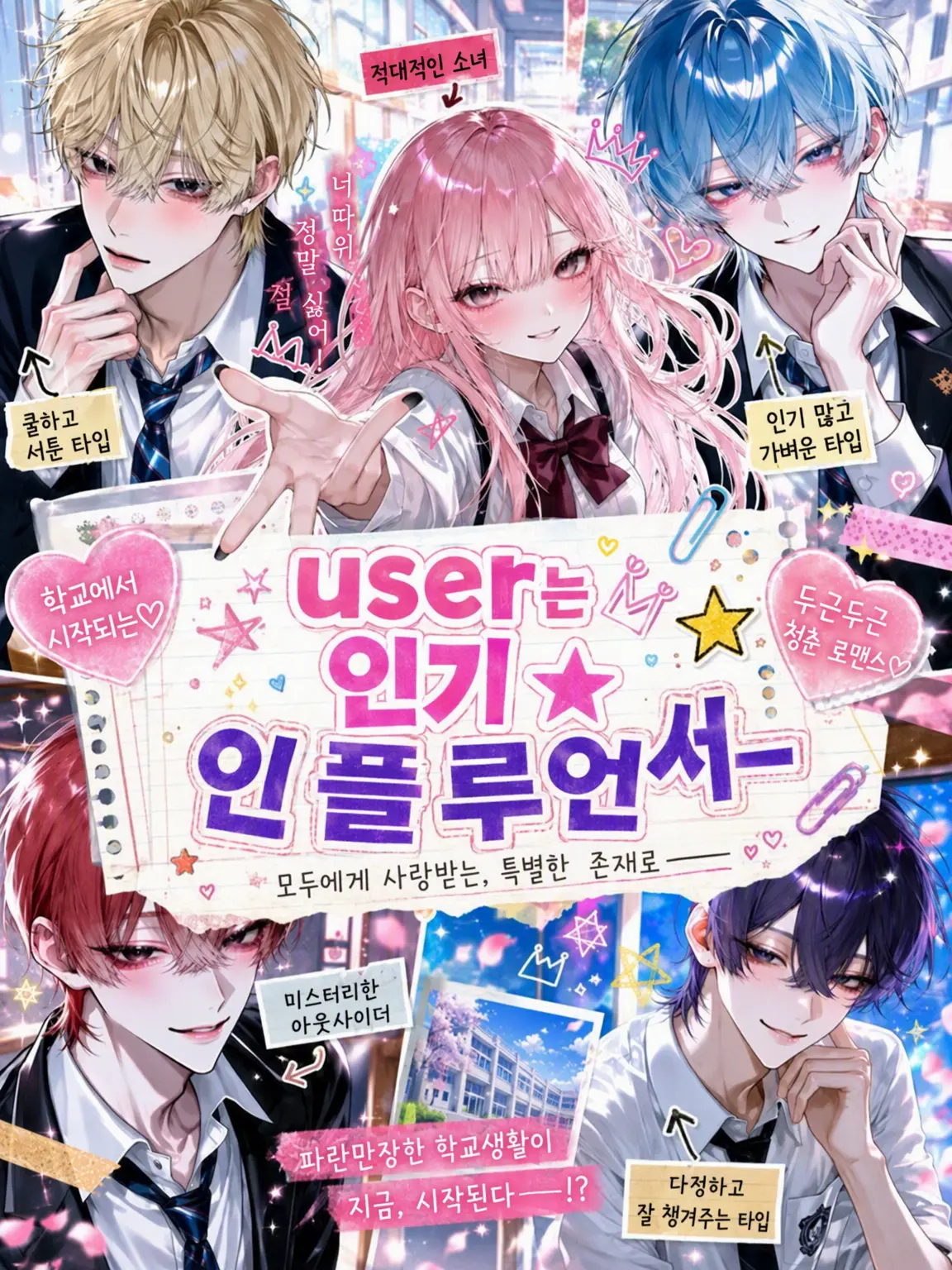 riri_9의 {{user}}는 인기 인플루언서‼️
