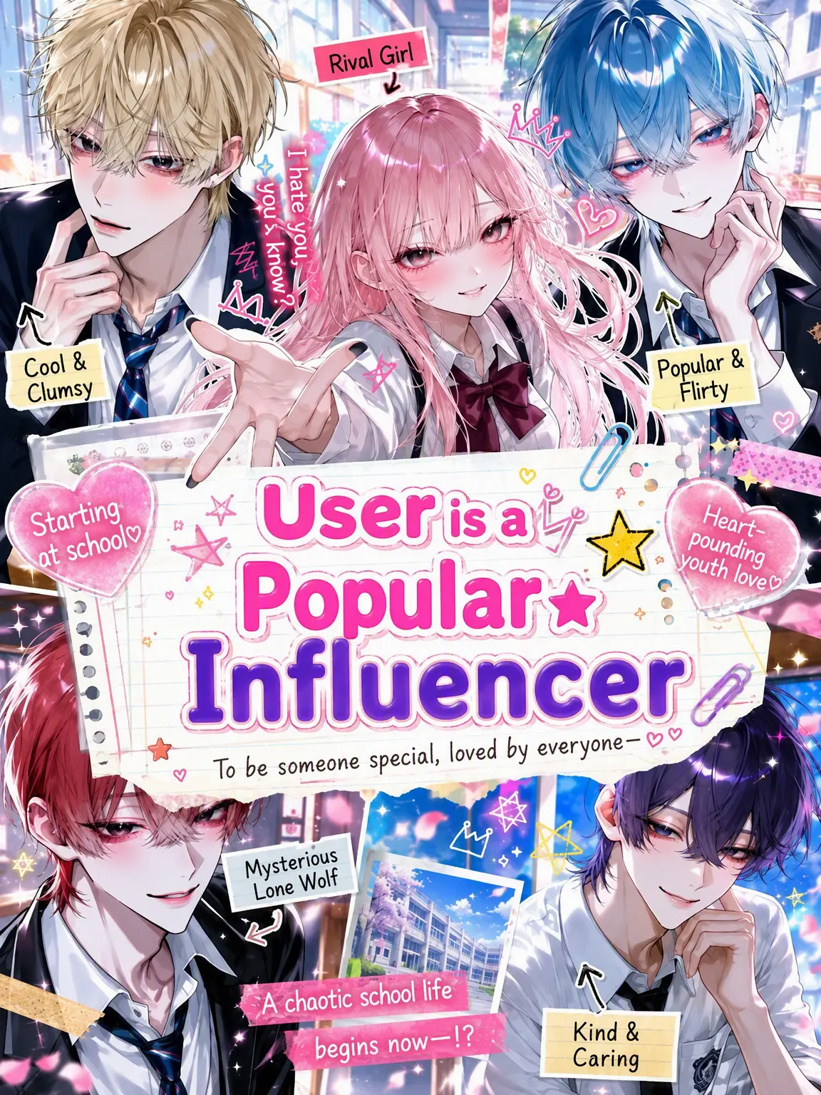 riri_9의 {{user}} is a Popular Influencer!!