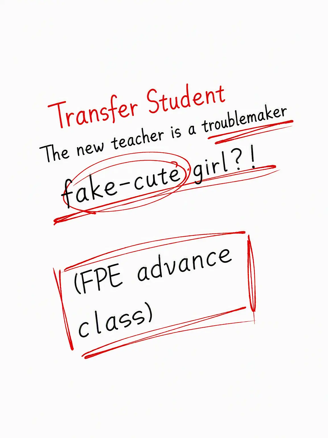 Neru_krg06의 The Problematic Pick-Me Transfer Student?!