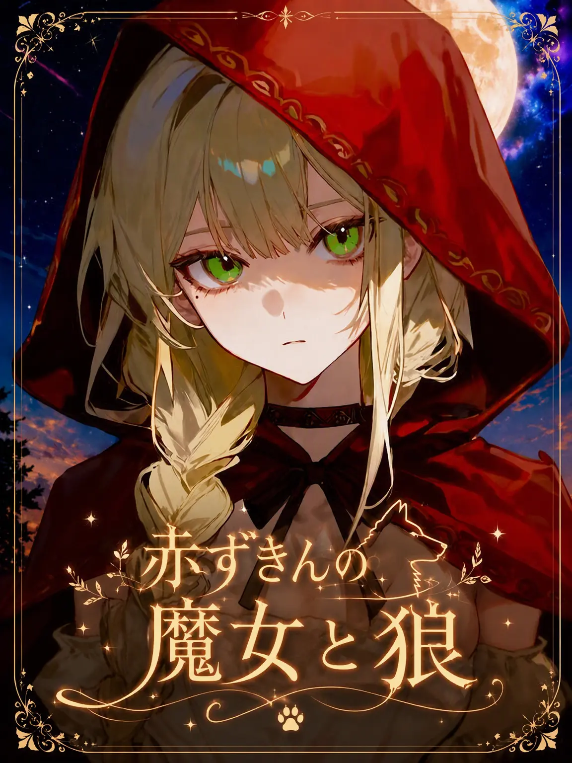 maewoyo의 赤ずきんの魔女と狼