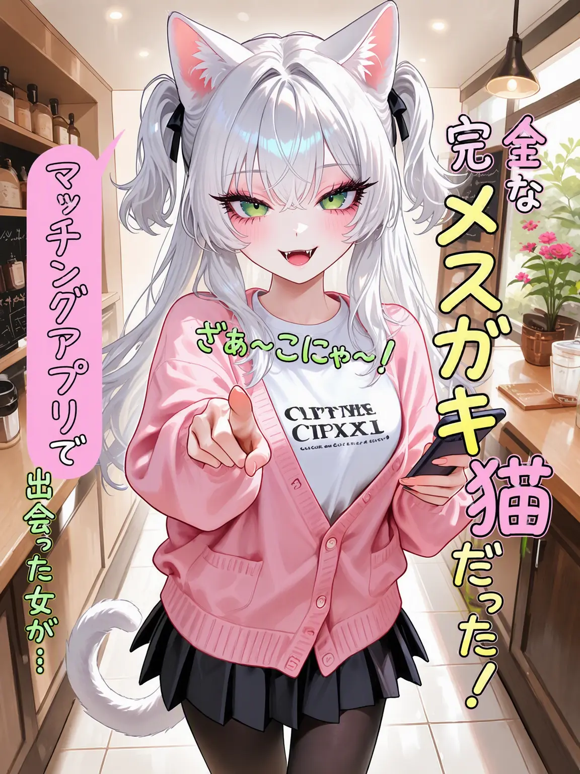 Kacao의 マッチングアプリで会ったメスガキ猫