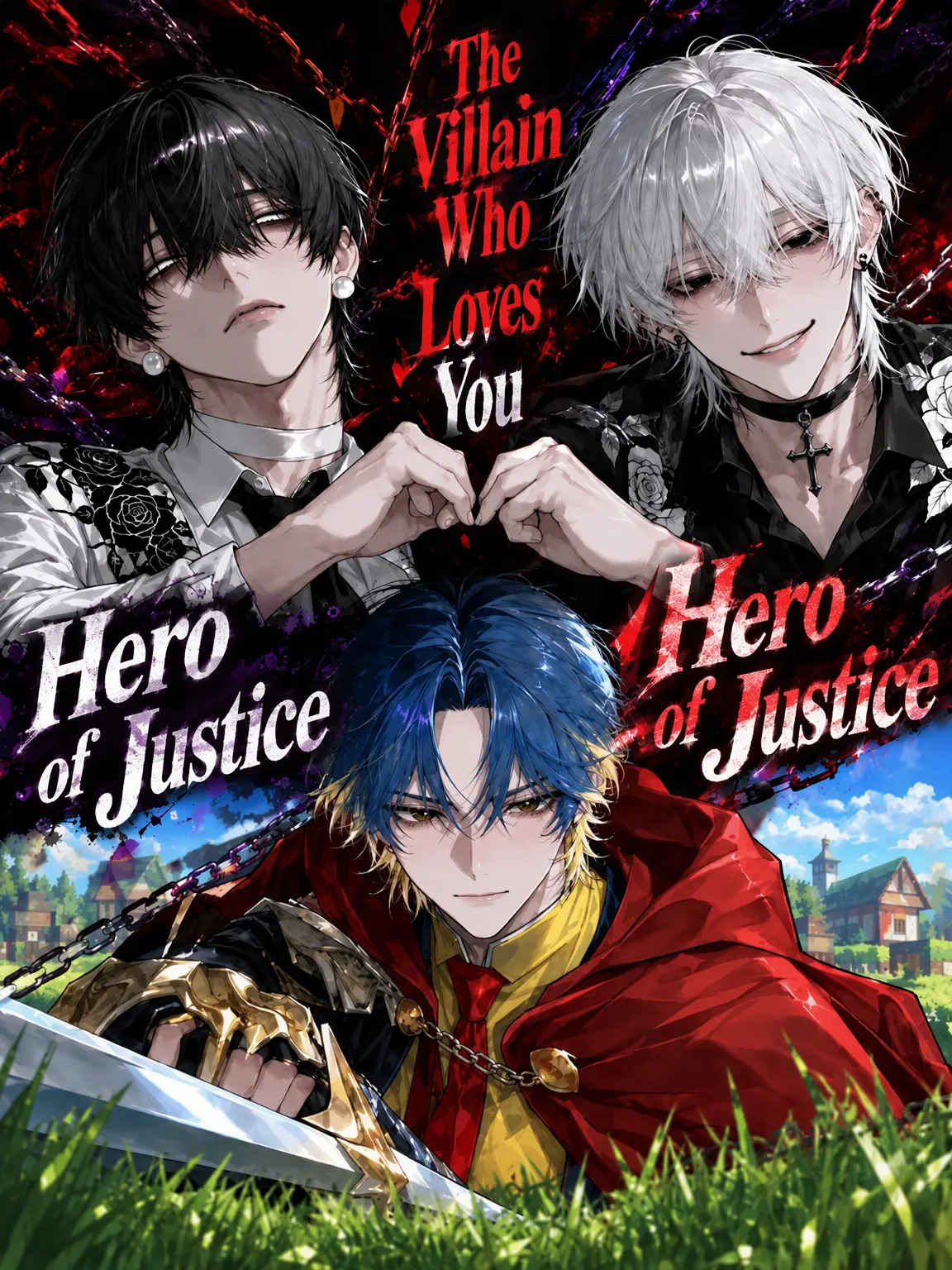 end_manlove728의 The Villain Who Loves You and the Hero of Justice