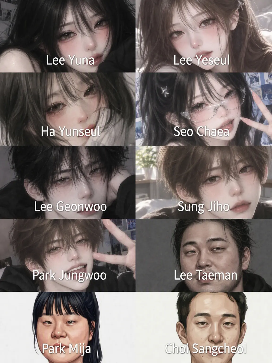 mygumee의 New School Squad