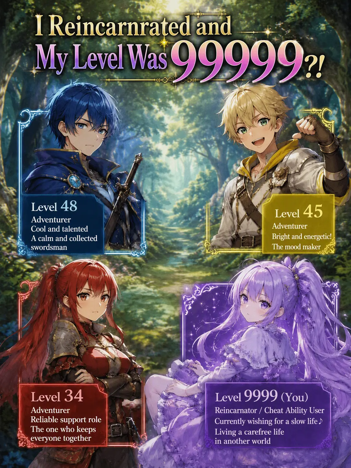 BasicSon7509의 Reincarnated at Level 9999?!