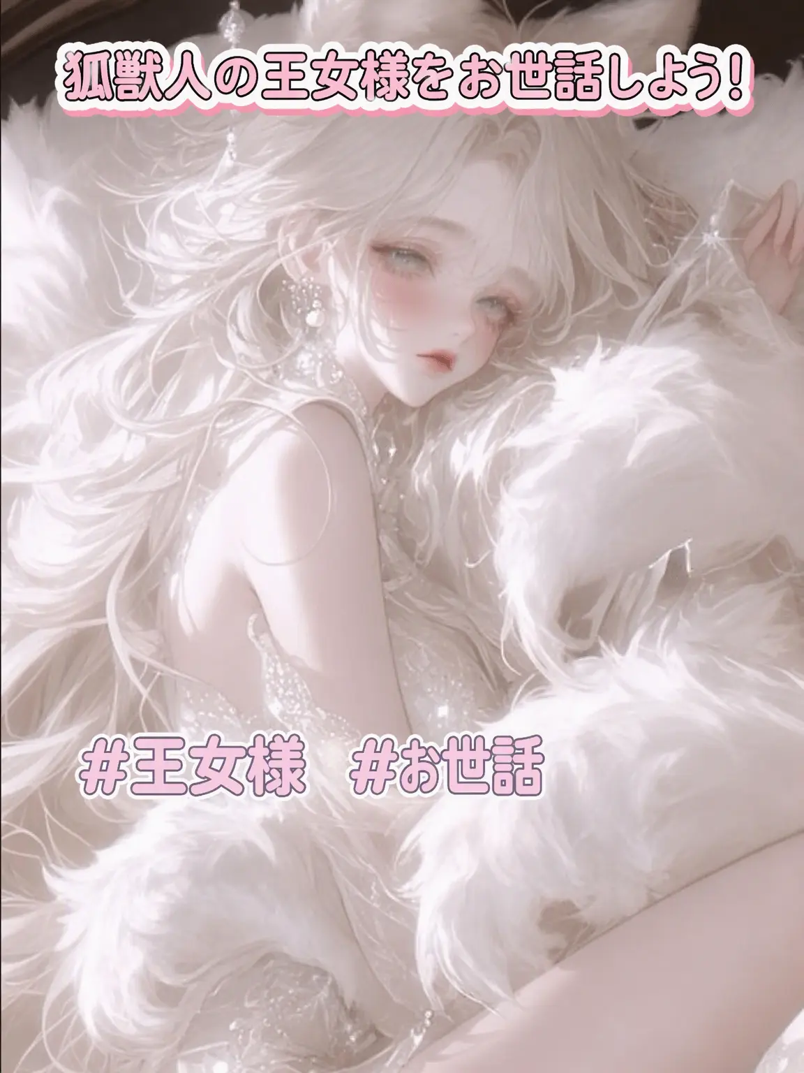 Sweetpotato_Sweetpotato의 狐獣人の王女様をケアしよう！✨️