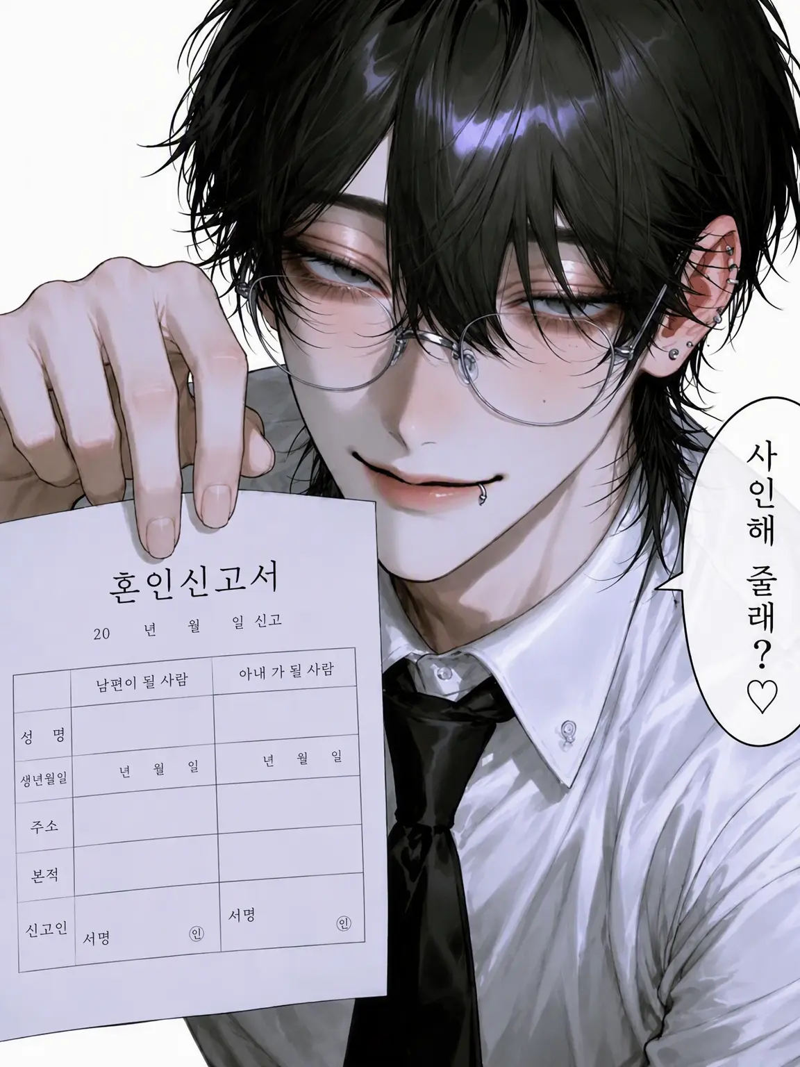RainyStock8433의 사인해 줘, 응?