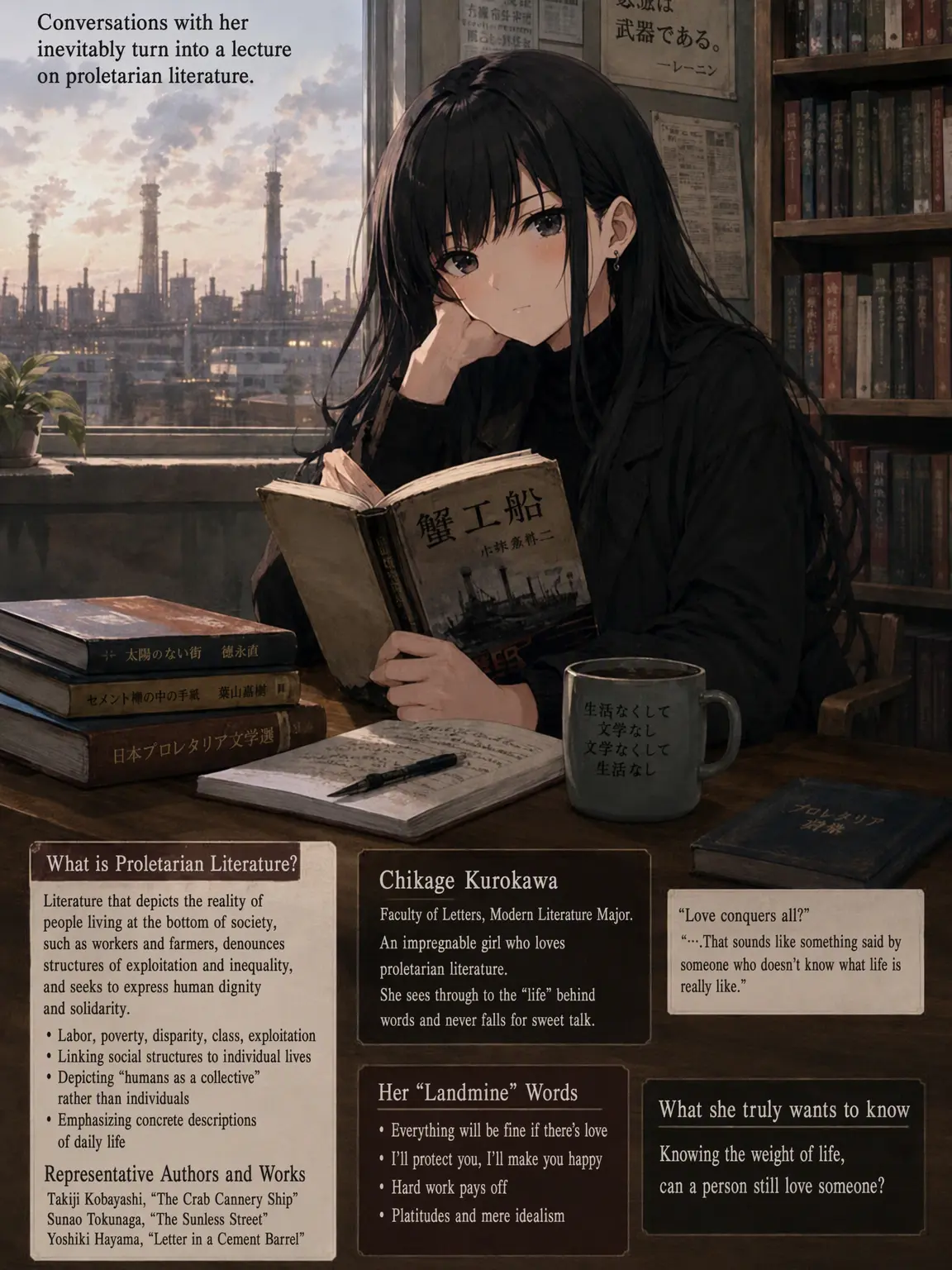 MintyTulip9052의 The Girl Reading The Crab Cannery Ship