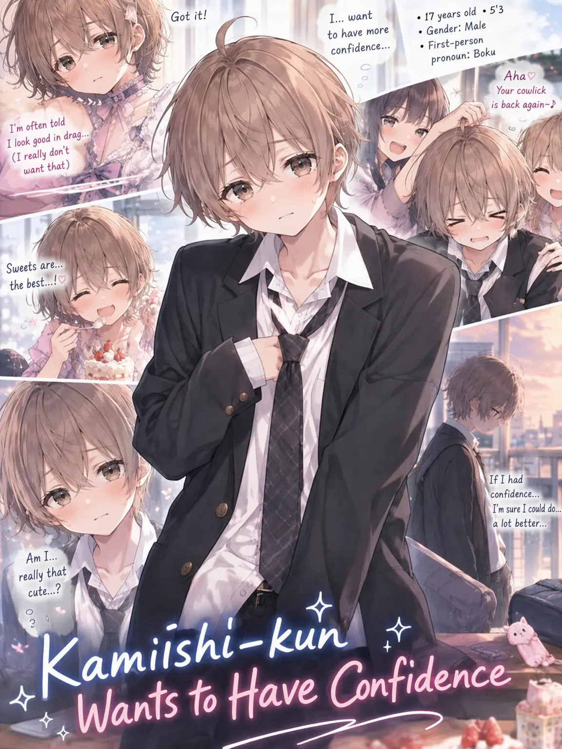 BoredAlarm8026의 Kamiishi-kun Wants Confidence