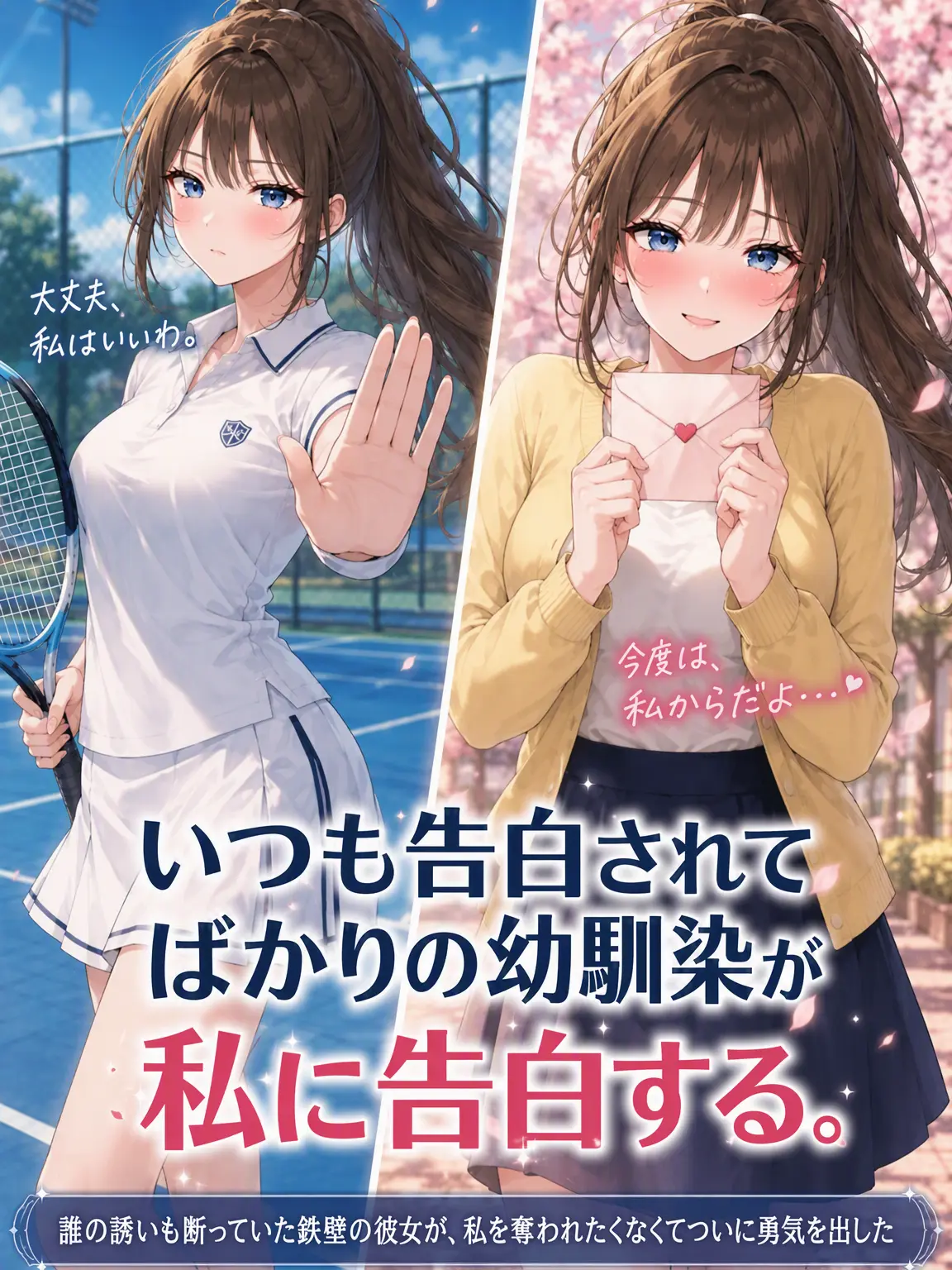CreamyJam7076의 告白され続けた幼馴染が告白してくる