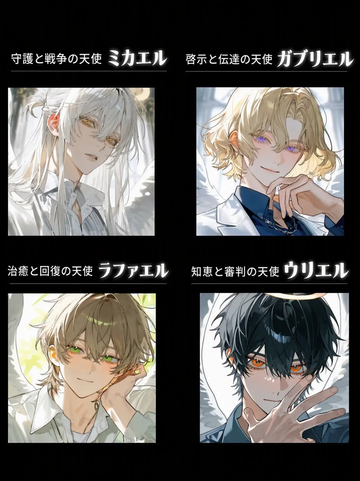 SafeFloss9116의 四人の大天使