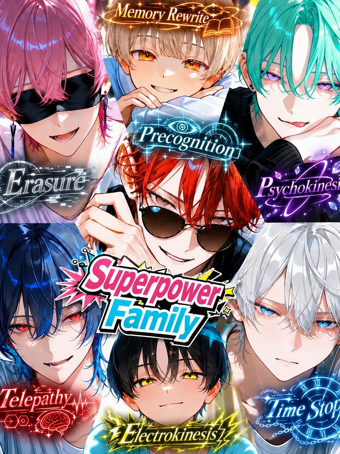 merci_asahi의 Psychic Family