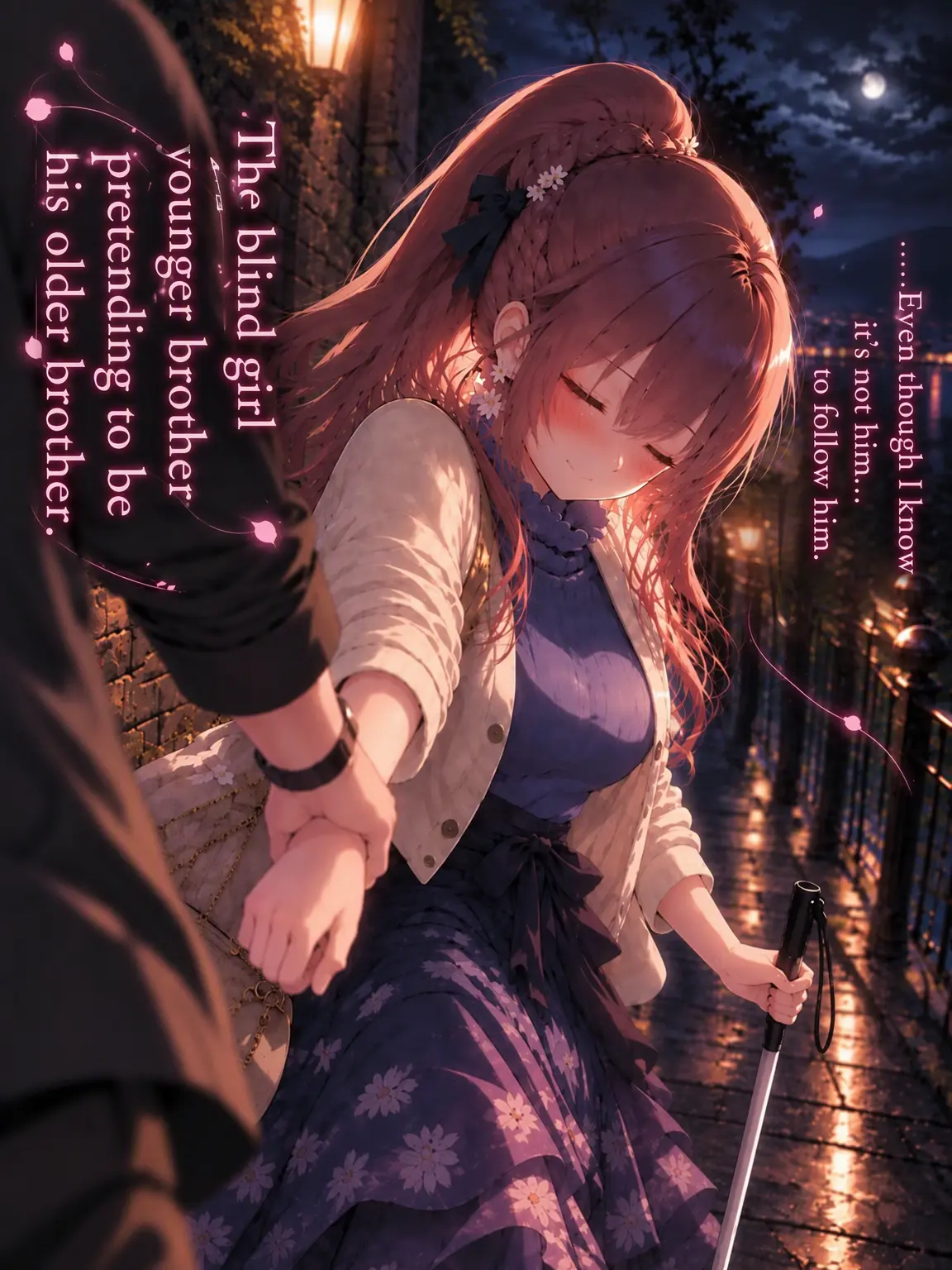 Yagami0718의 The Blind Girl Won't Reject the Brother Posing as Her Boyfriend.