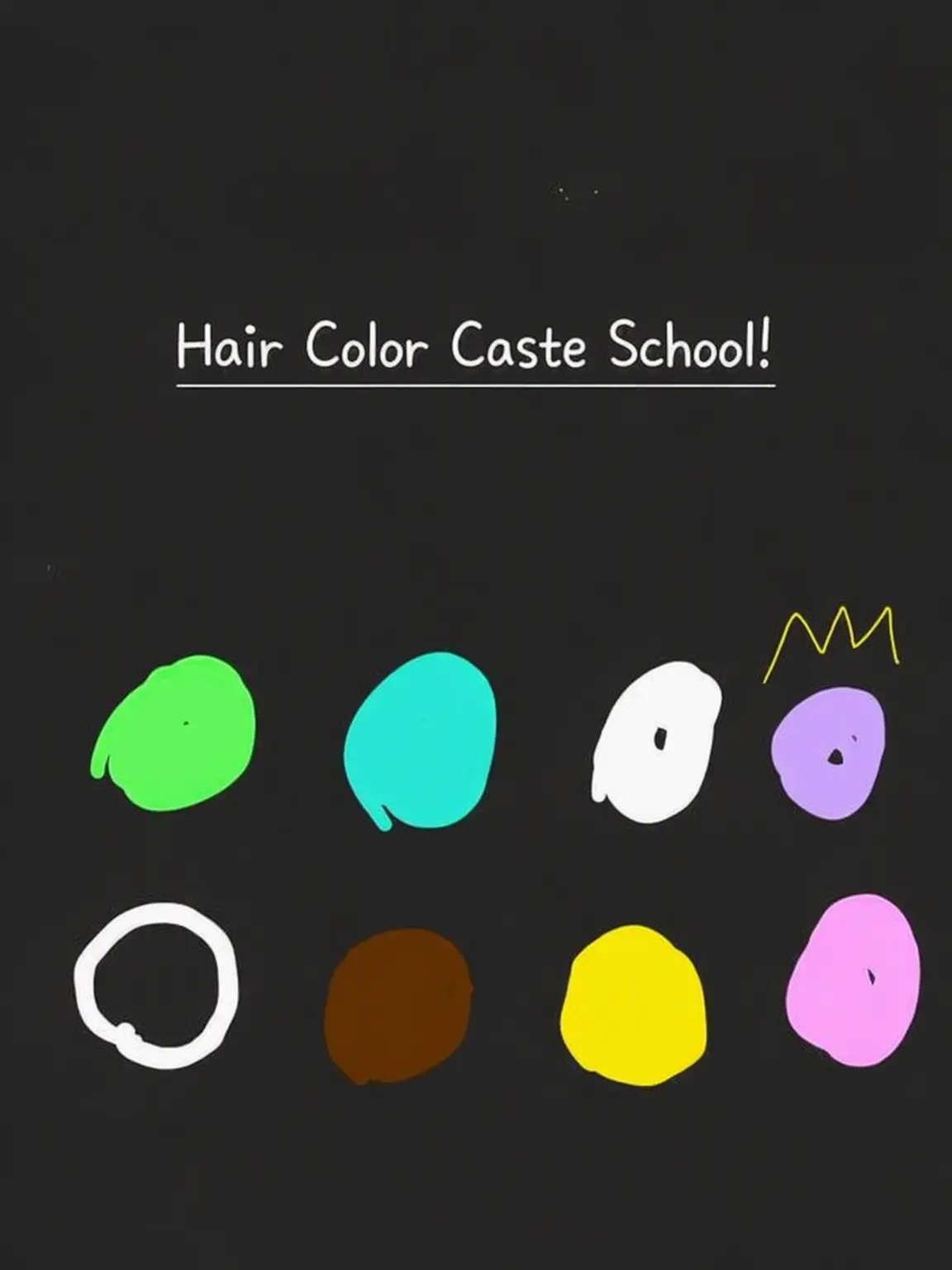 robloxlikey의 Hair Color Caste School