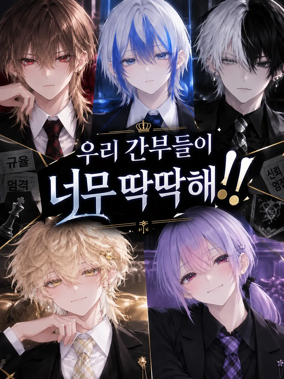 kusuna74256의 우리 간부들이 너무 딱딱해!!