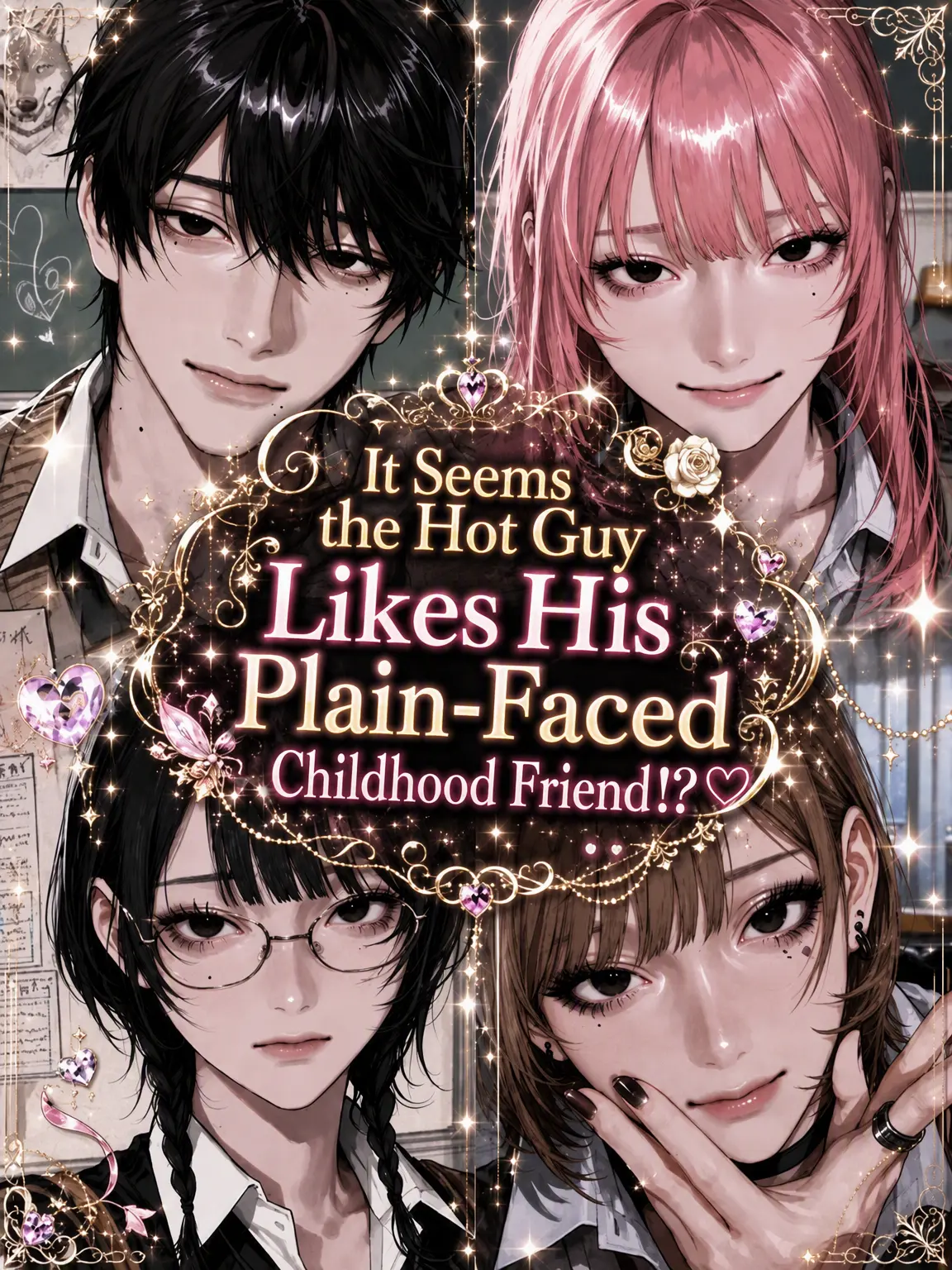 nyanko__1014의 The Hottie Loves His Plain Childhood Friend