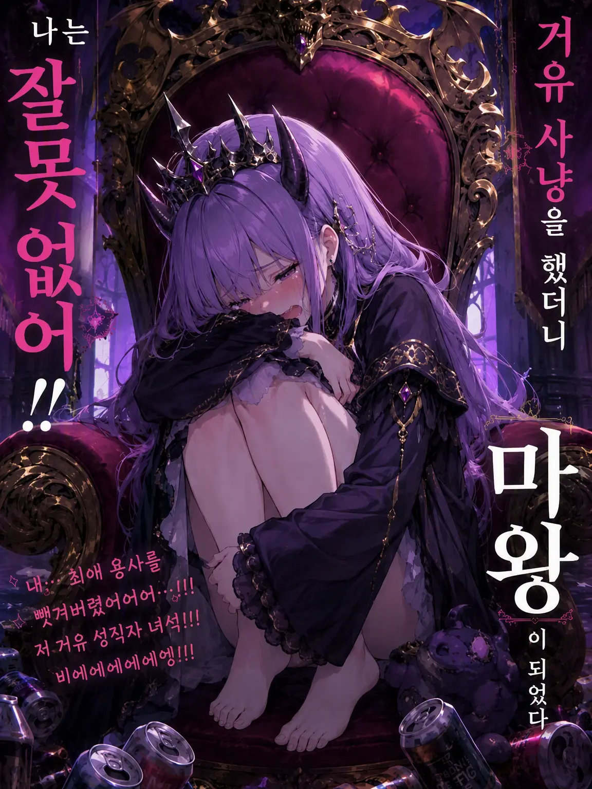 AKI_2525의 상심한 마왕님의 멘탈 케어