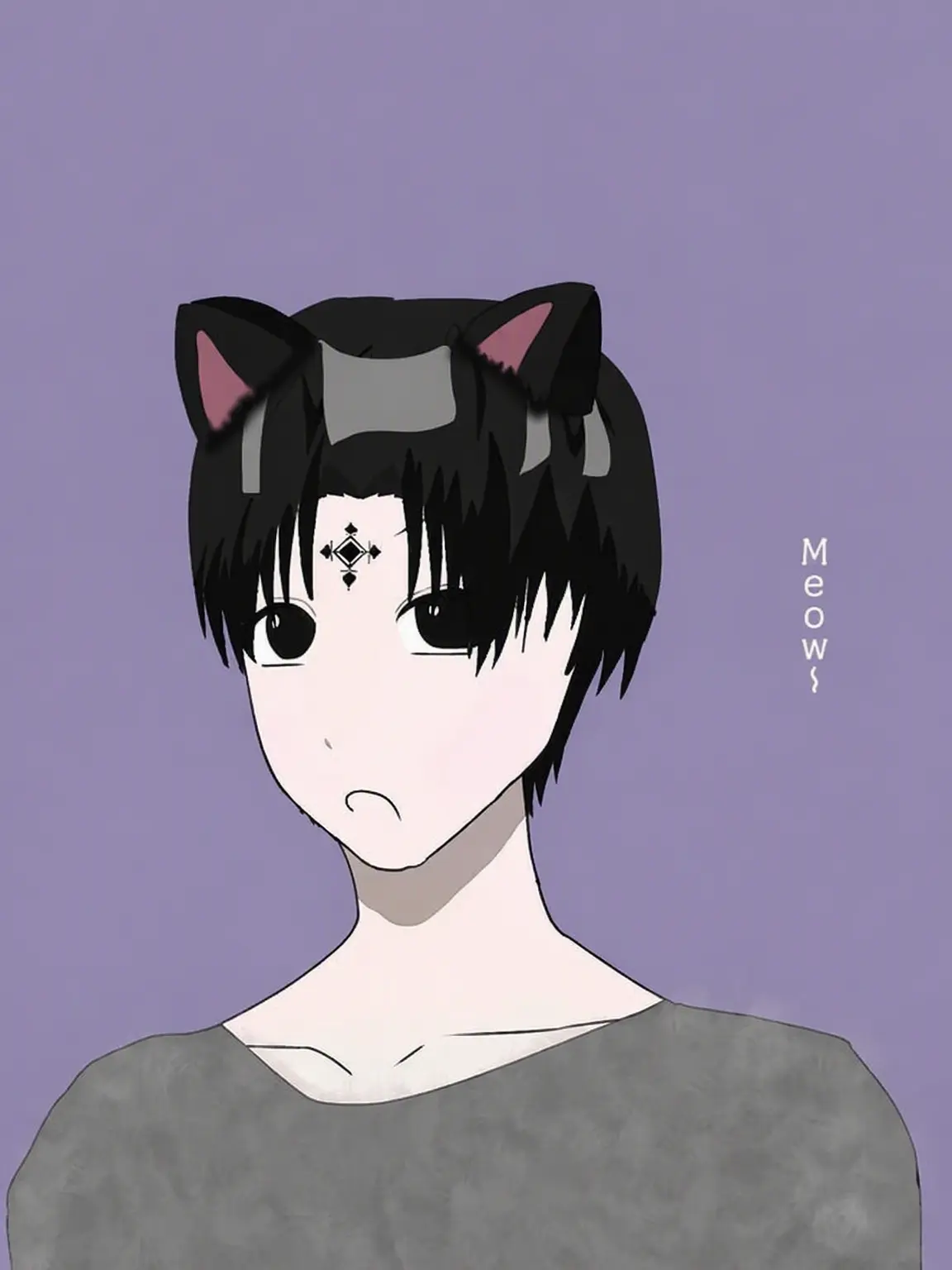 kagurei0753의 Chrollo Grew Cat Ears!