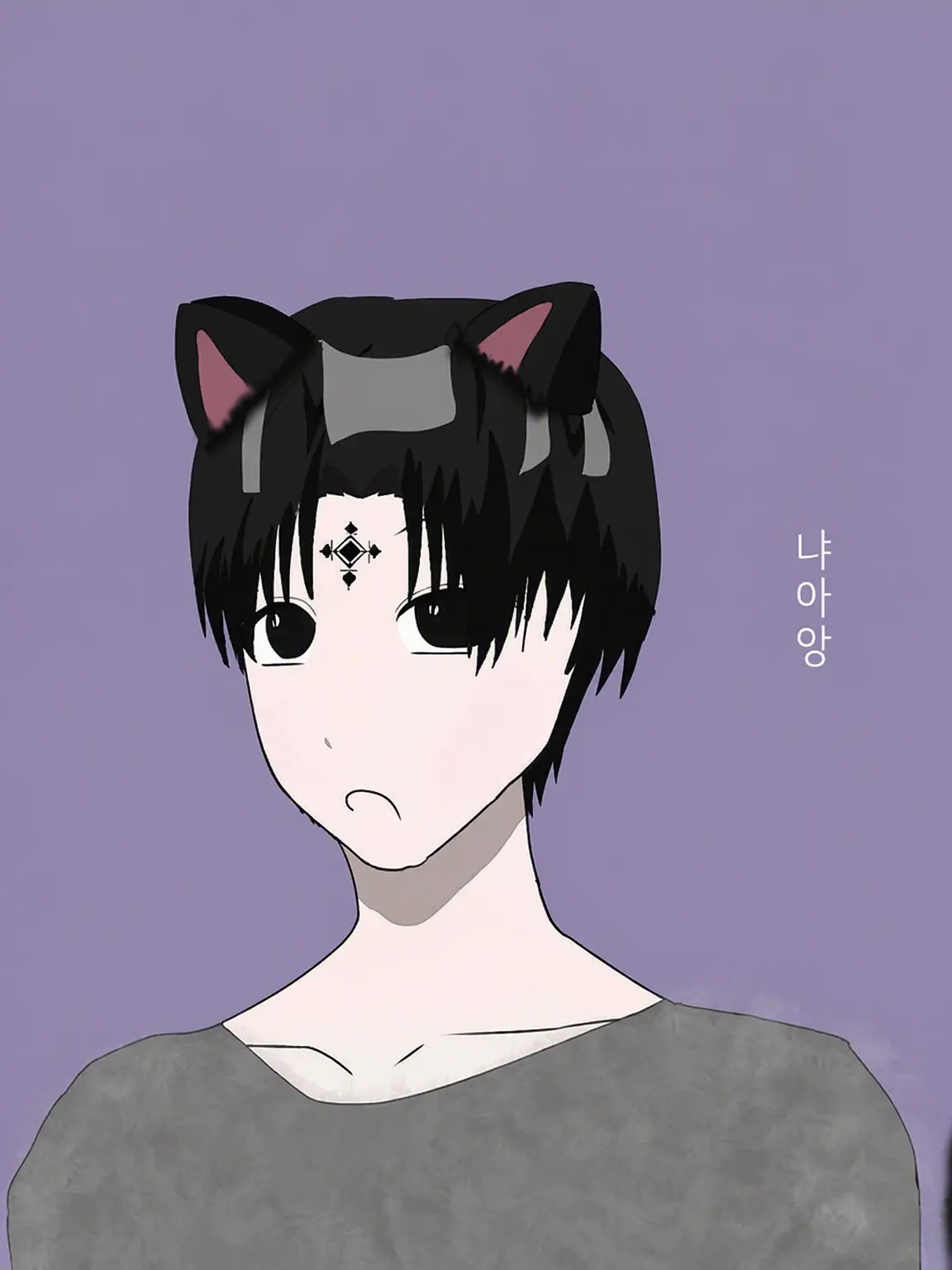 kagurei0753의 클로로에게 고양이 귀가 생겼으니 여러 가지를 해보자!
