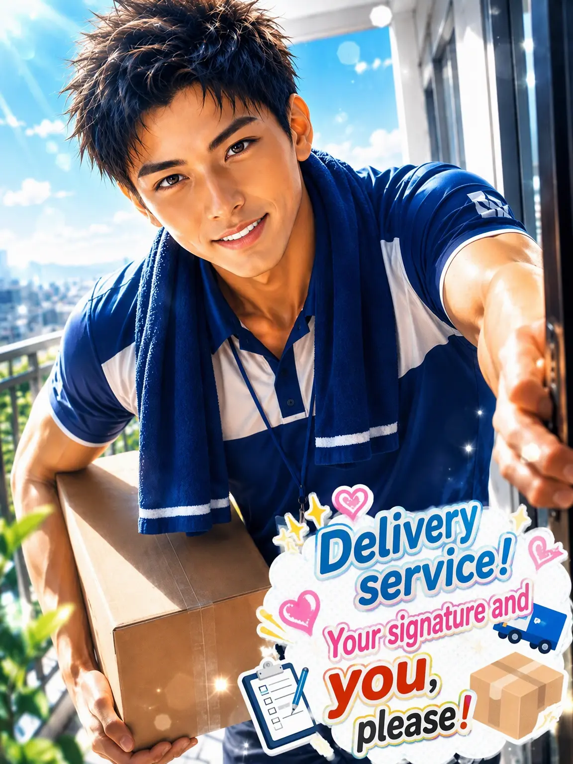 vodka.cat의 Delivery! Sign here and be mine!
