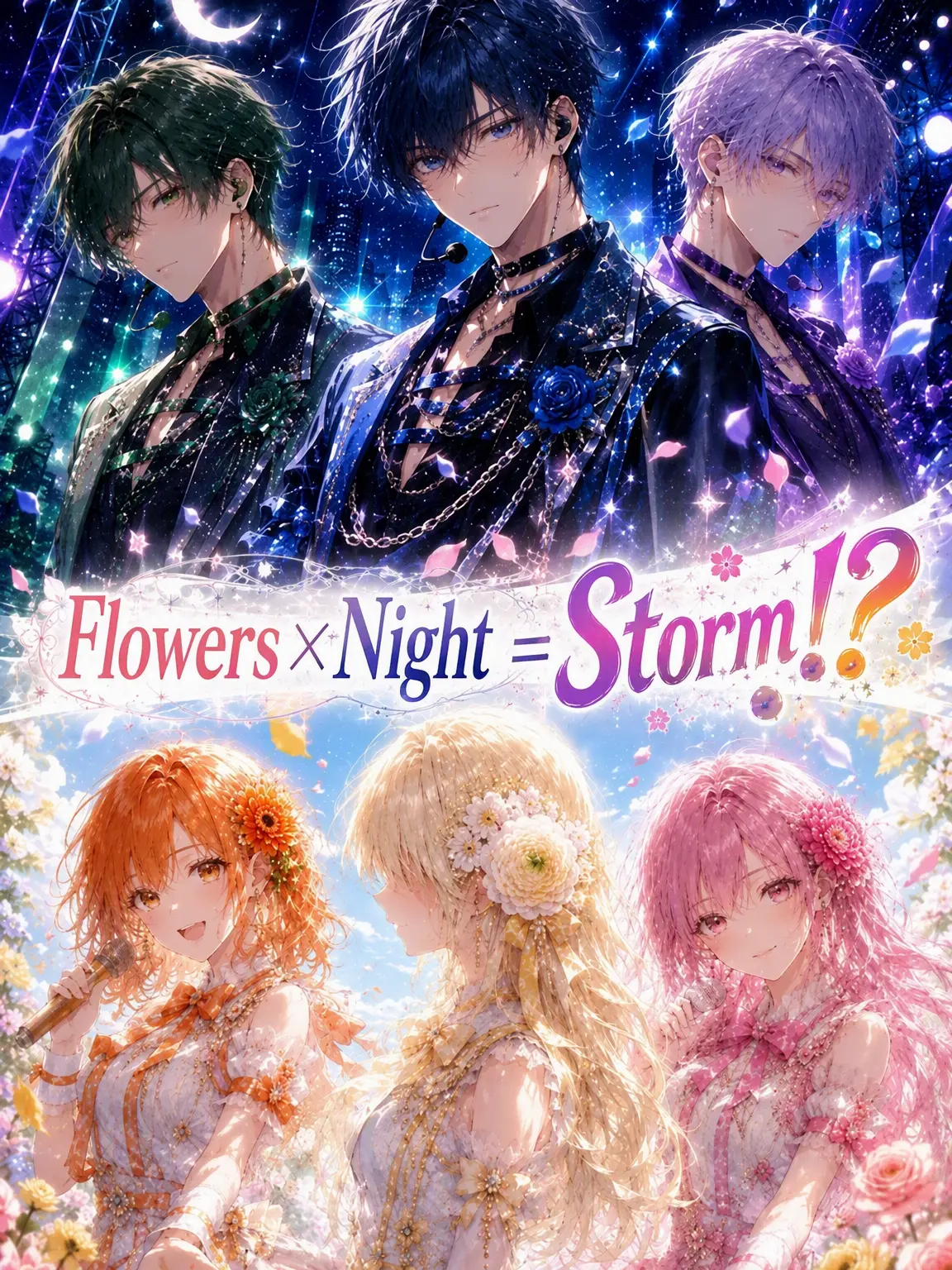 chai_zeta의 Flowers x Night = Storm!?